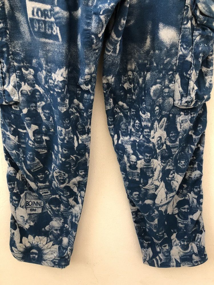 BRU NA BOINNE × Japanese Brand Bru Na Boinne Japan All Printed Baggy Cargo Trouser Pant Size US 31 - 7 Thumbnail