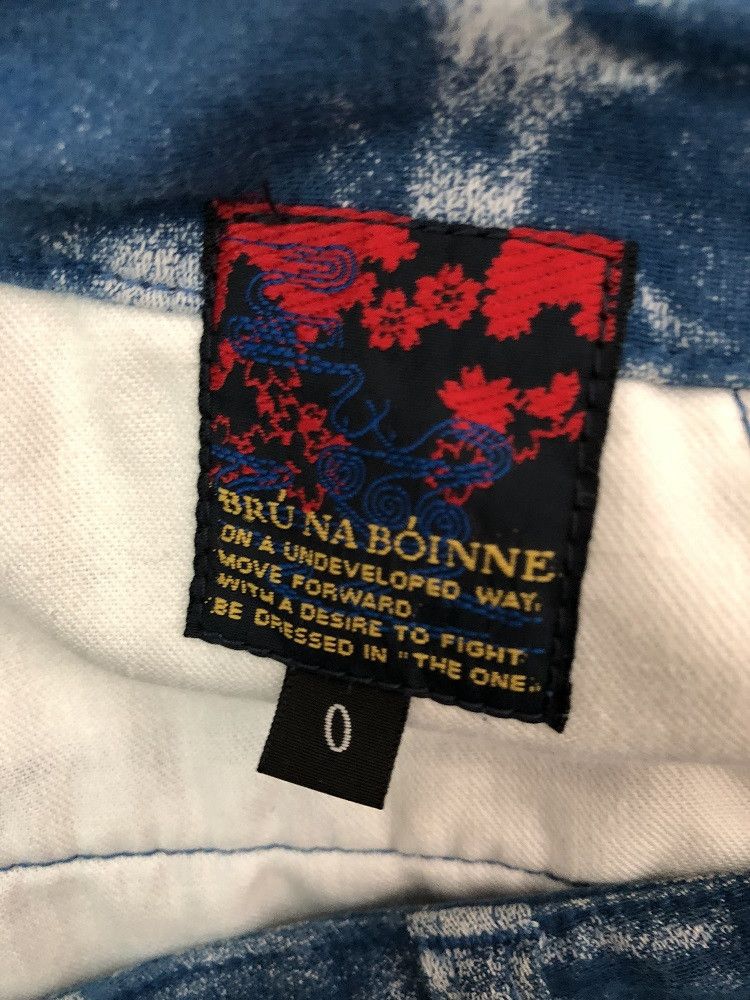 BRU NA BOINNE × Japanese Brand Bru Na Boinne Japan All Printed Baggy Cargo Trouser Pant Size US 31 - 20 Thumbnail
