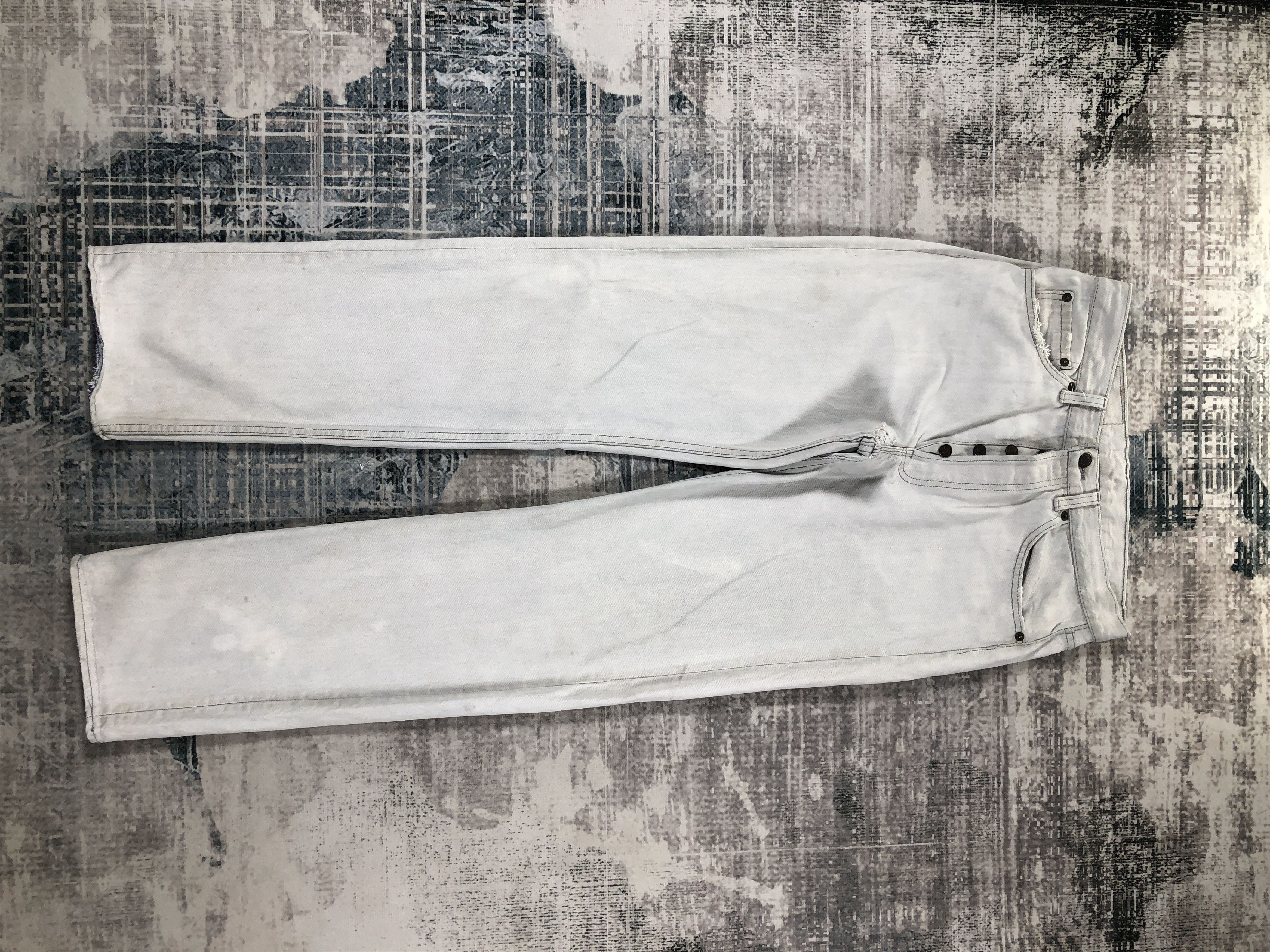 Levi's Vintage Levis 532 Jeans Light White Denim Size US 30 / EU 46 - 1 Thumbnail