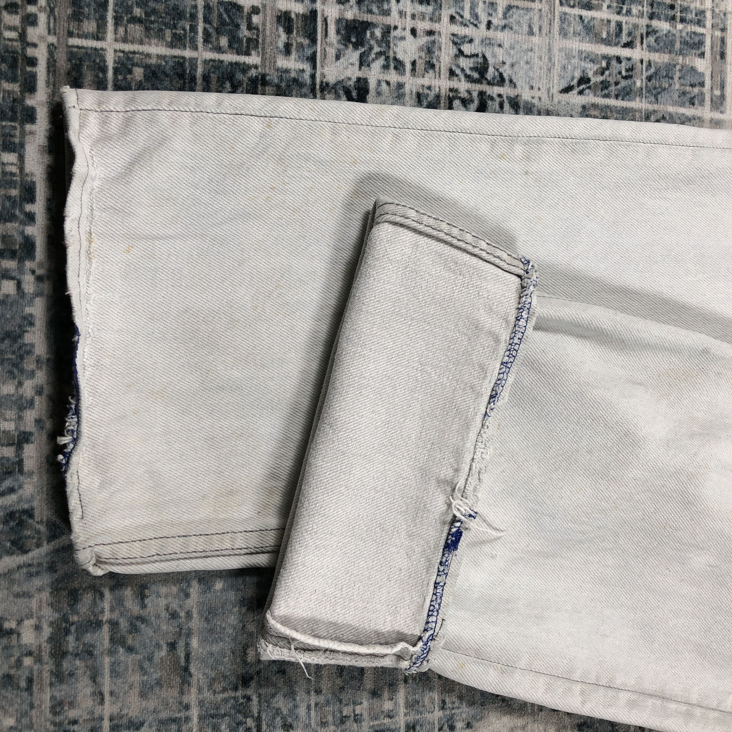 Levi's Vintage Levis 532 Jeans Light White Denim Size US 30 / EU 46 - 6 Thumbnail