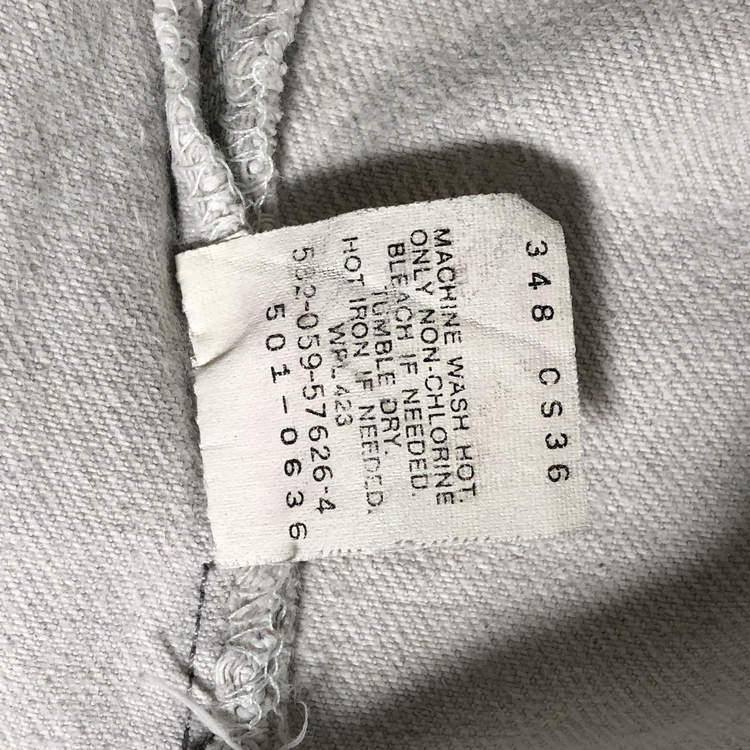 Levi's Vintage Levis 532 Jeans Light White Denim Size US 30 / EU 46 - 11 Thumbnail