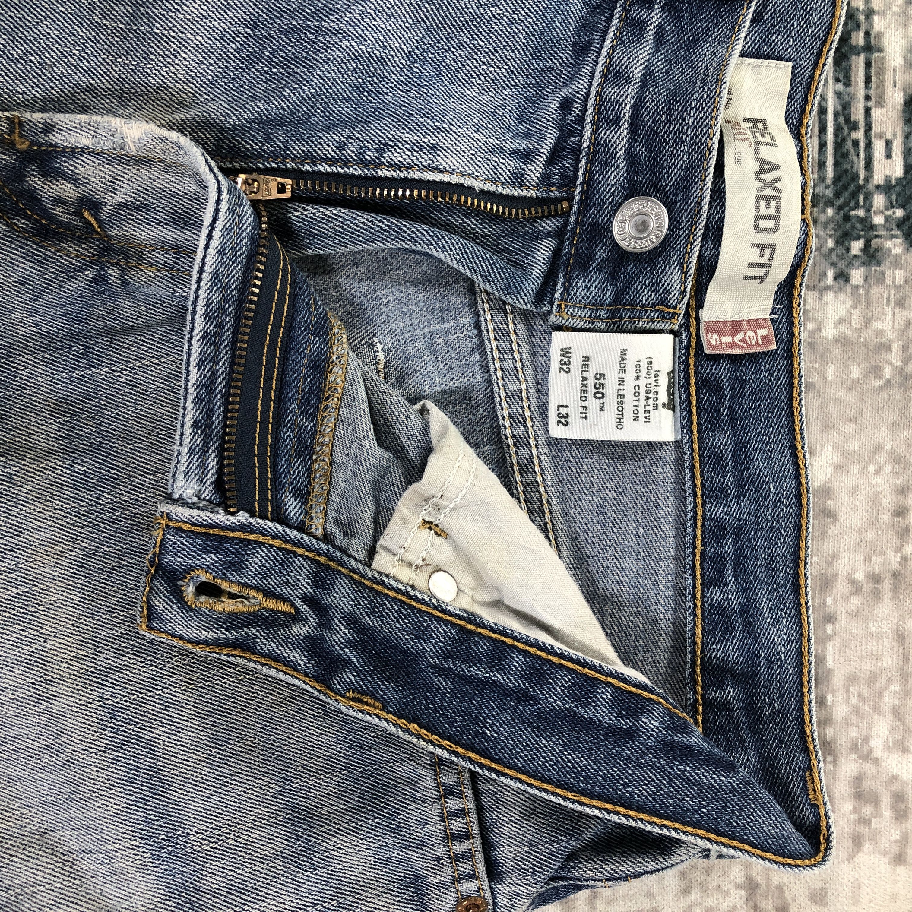 Levi's Vintage Levis 550 jeans Medium Wash Size US 31 - 5 Thumbnail