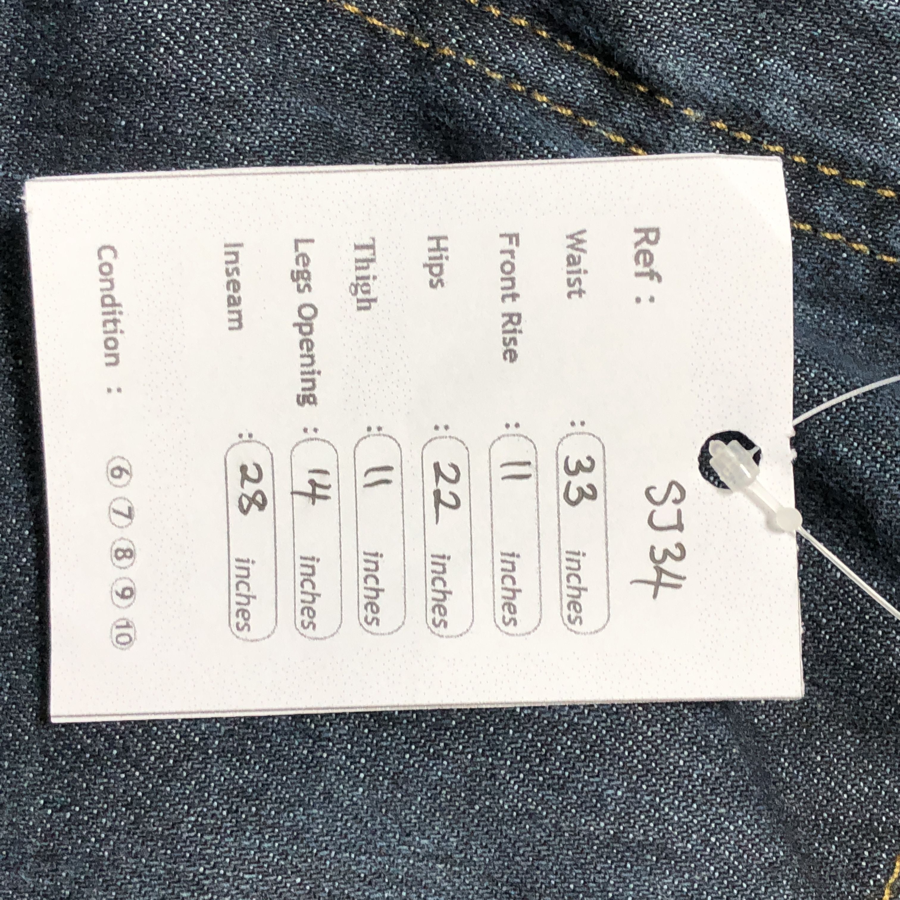 Levi's Levis 502 Jeans Dark Blue Size US 33 - 13 Thumbnail