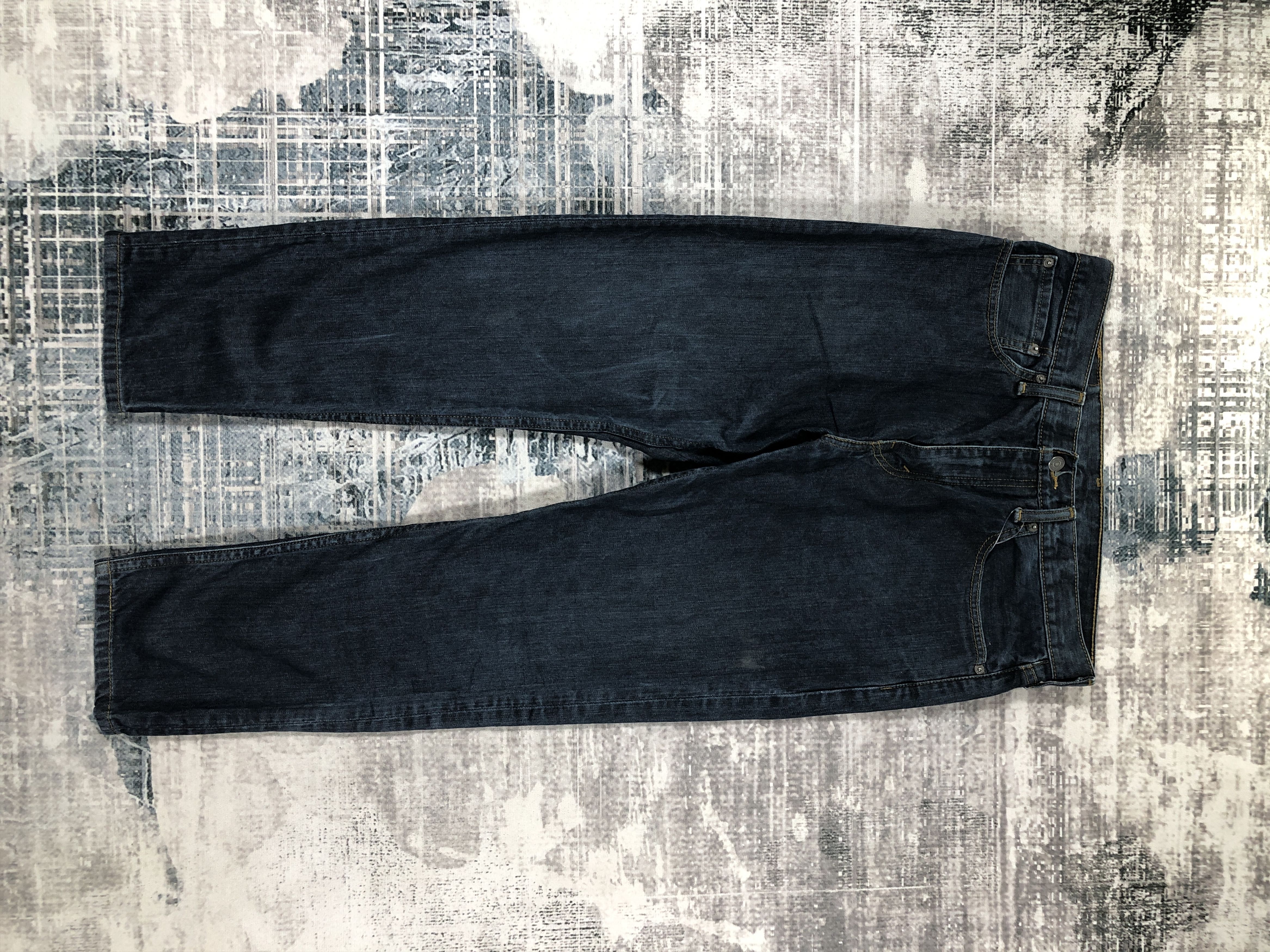 Levi's Levis 502 Jeans Dark Blue Size US 33 - 1 Thumbnail