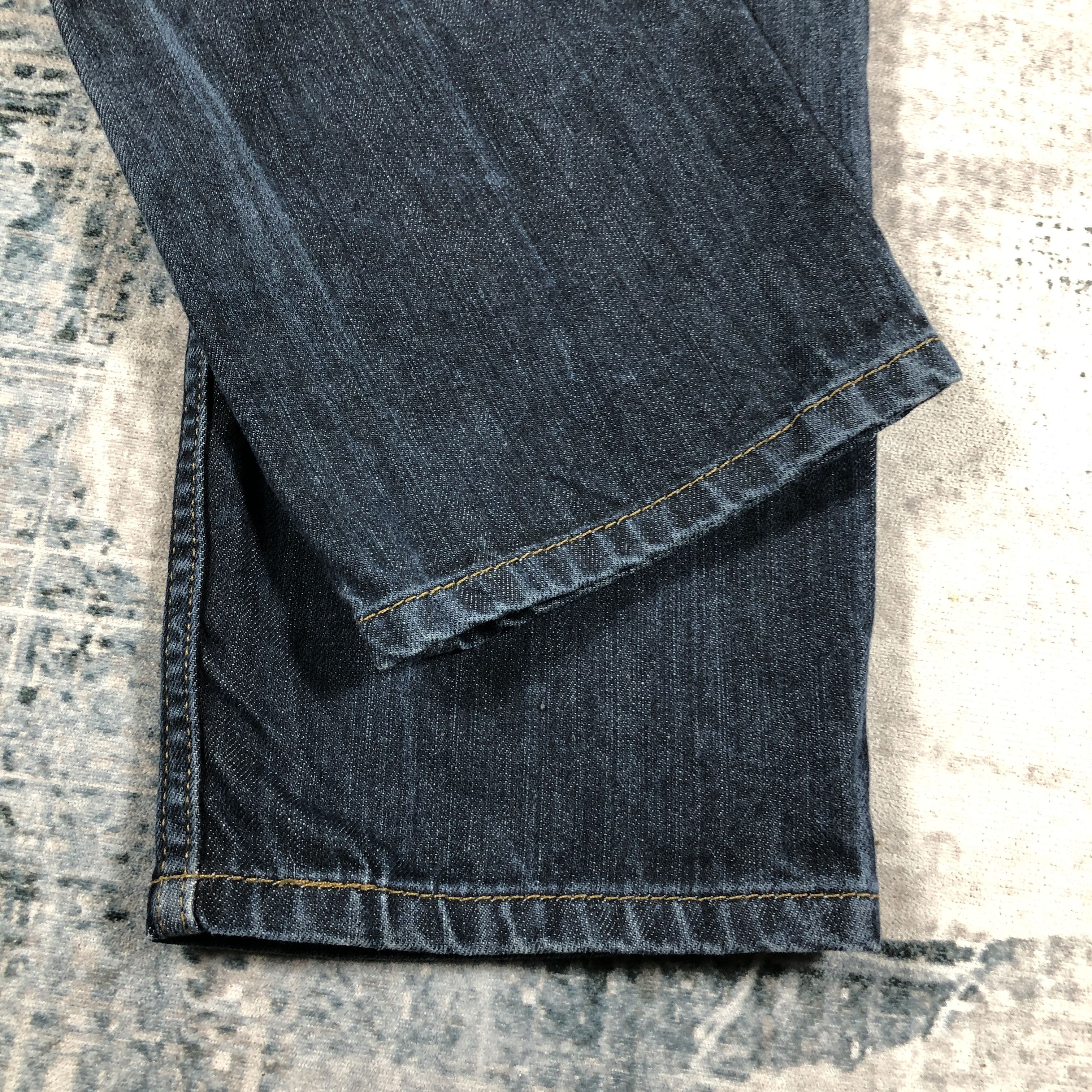Levi's Levis 502 Jeans Dark Blue Size US 33 - 6 Thumbnail