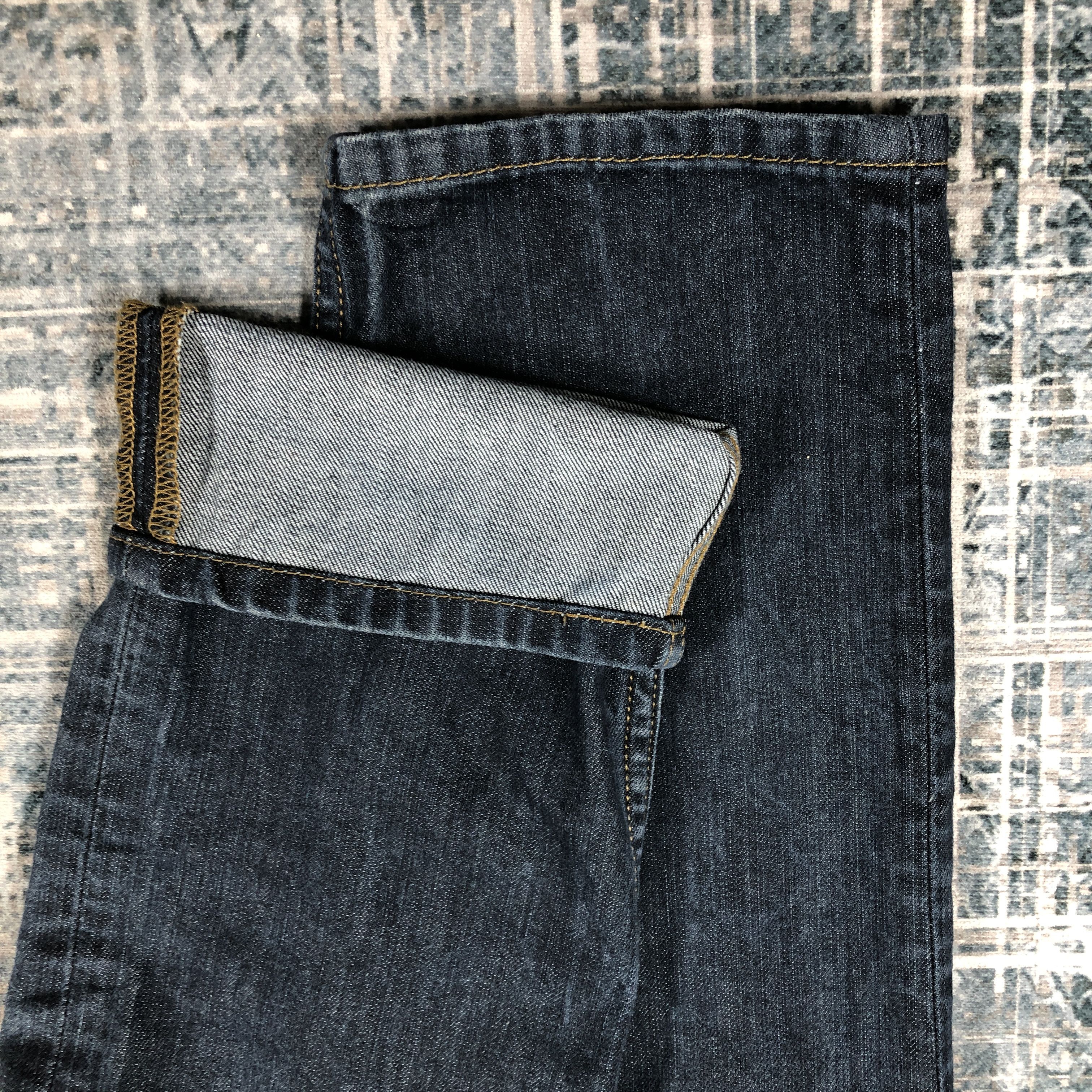 Levi's Levis 502 Jeans Dark Blue Size US 33 - 5 Thumbnail