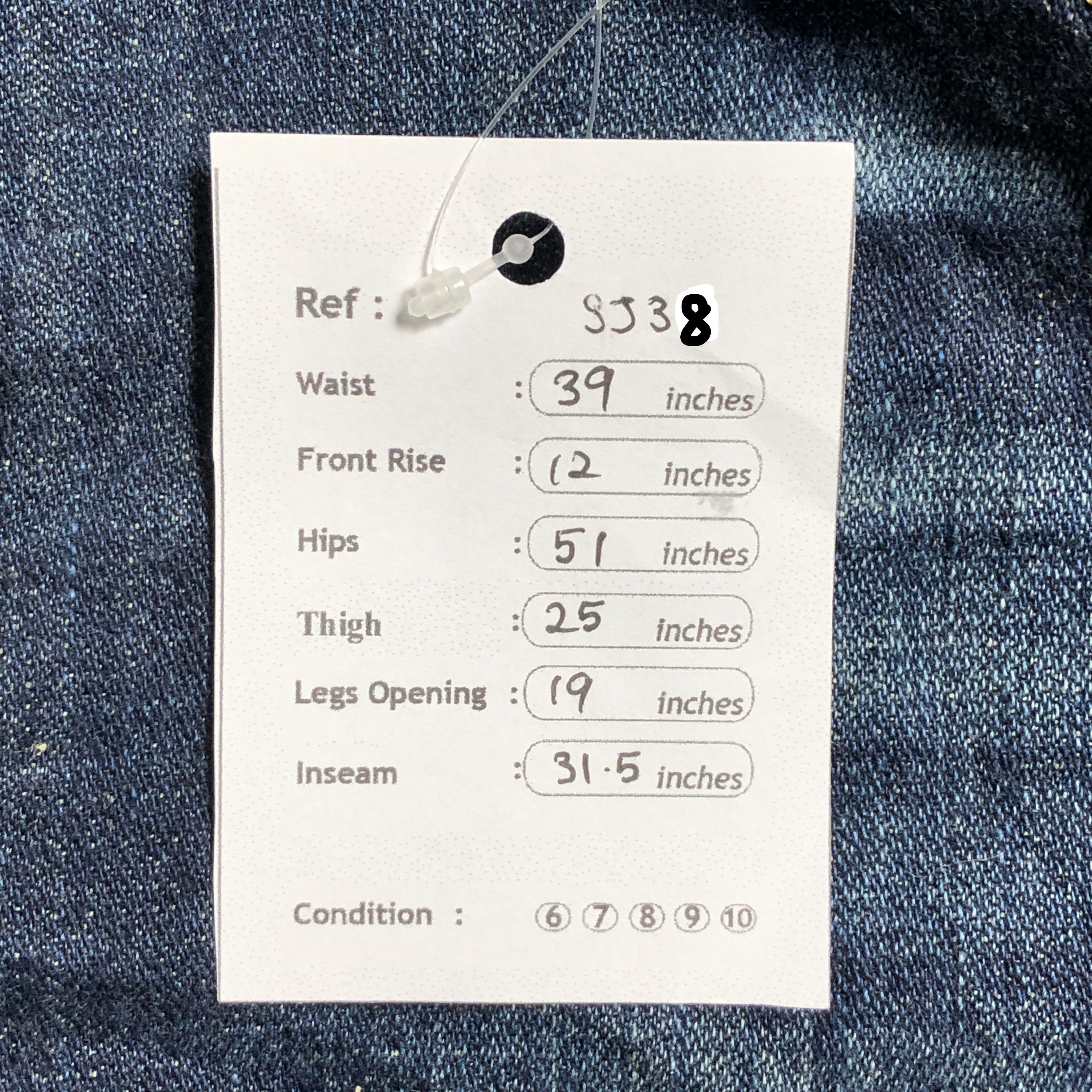 Levi's Vintage Levis 569 Faded Blue Size US 39 - 12 Thumbnail