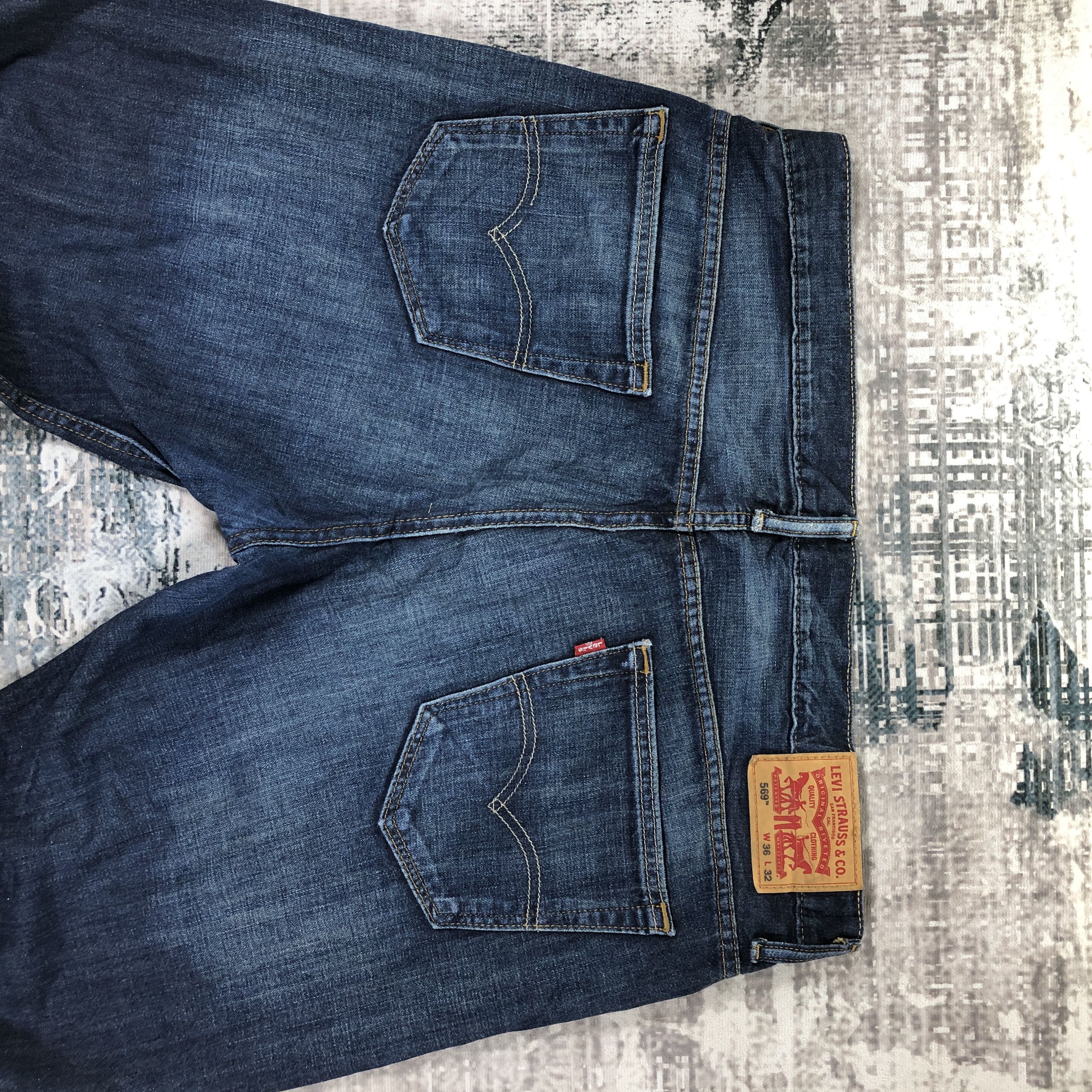 Levi's Vintage Levis 569 Faded Blue Size US 39 - 4 Thumbnail