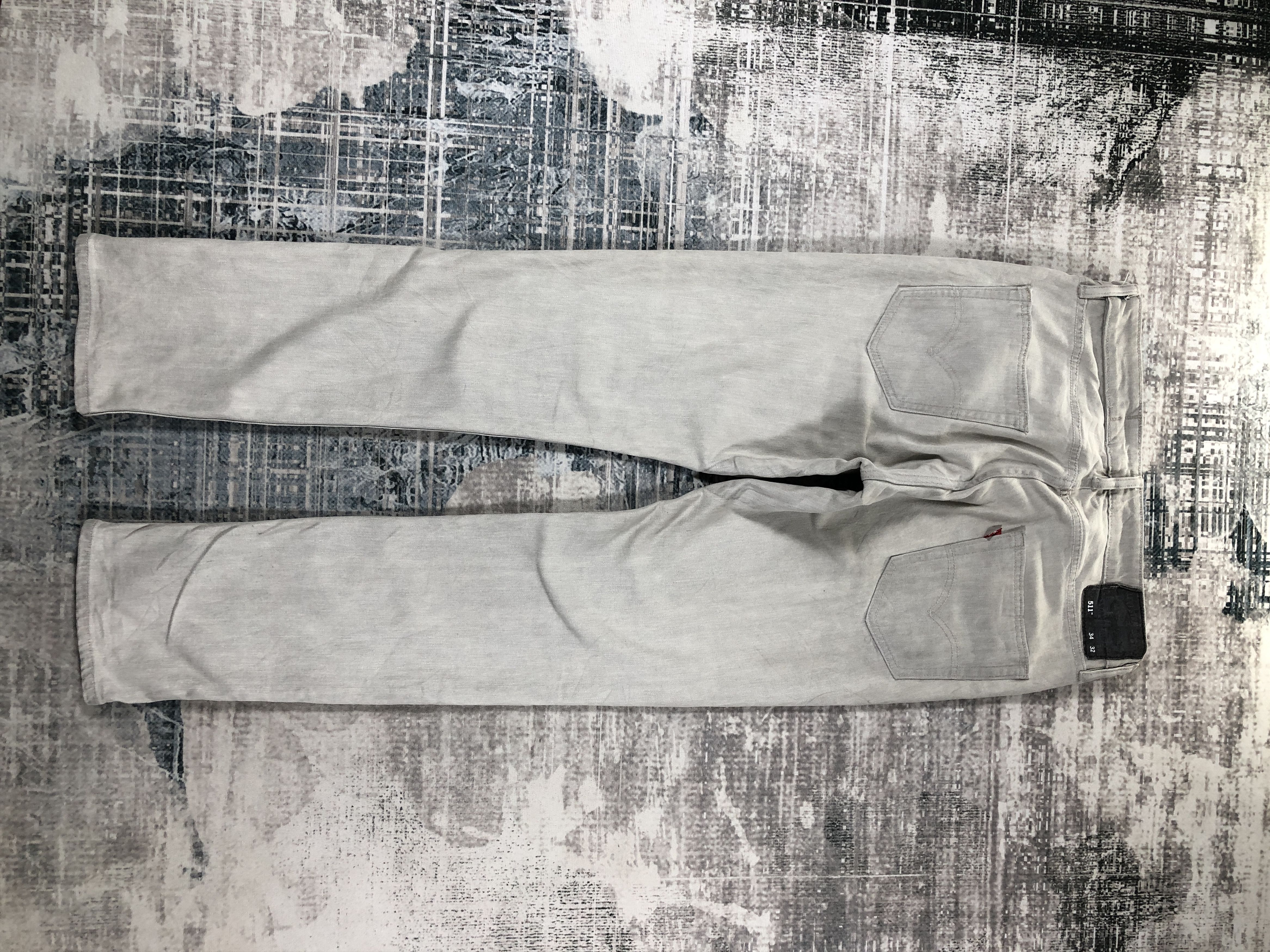 Levi's Vintage Levis 511 Faded Gray Size US 34 / EU 50 - 2 Thumbnail