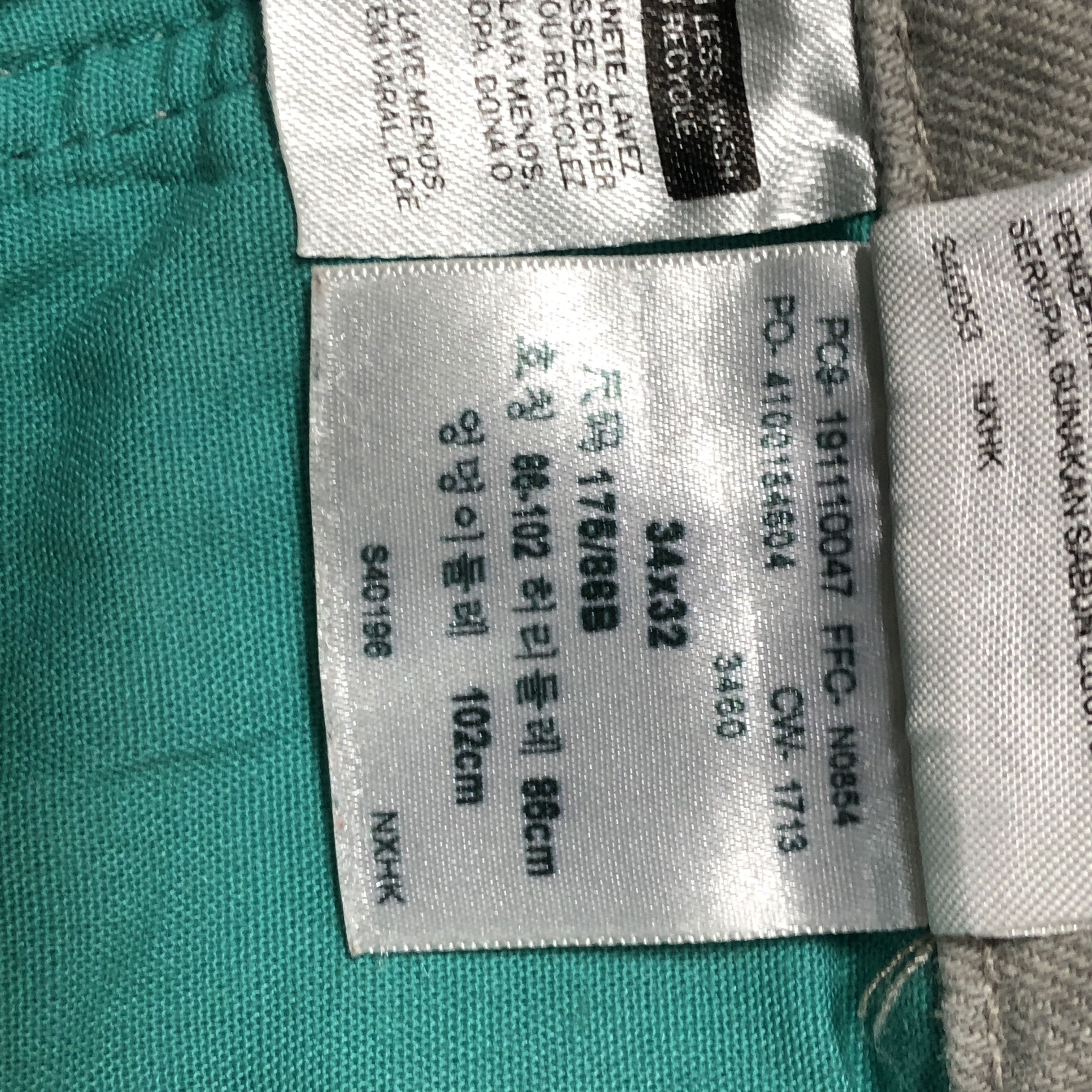 Levi's Vintage Levis 511 Faded Gray Size US 34 / EU 50 - 11 Thumbnail