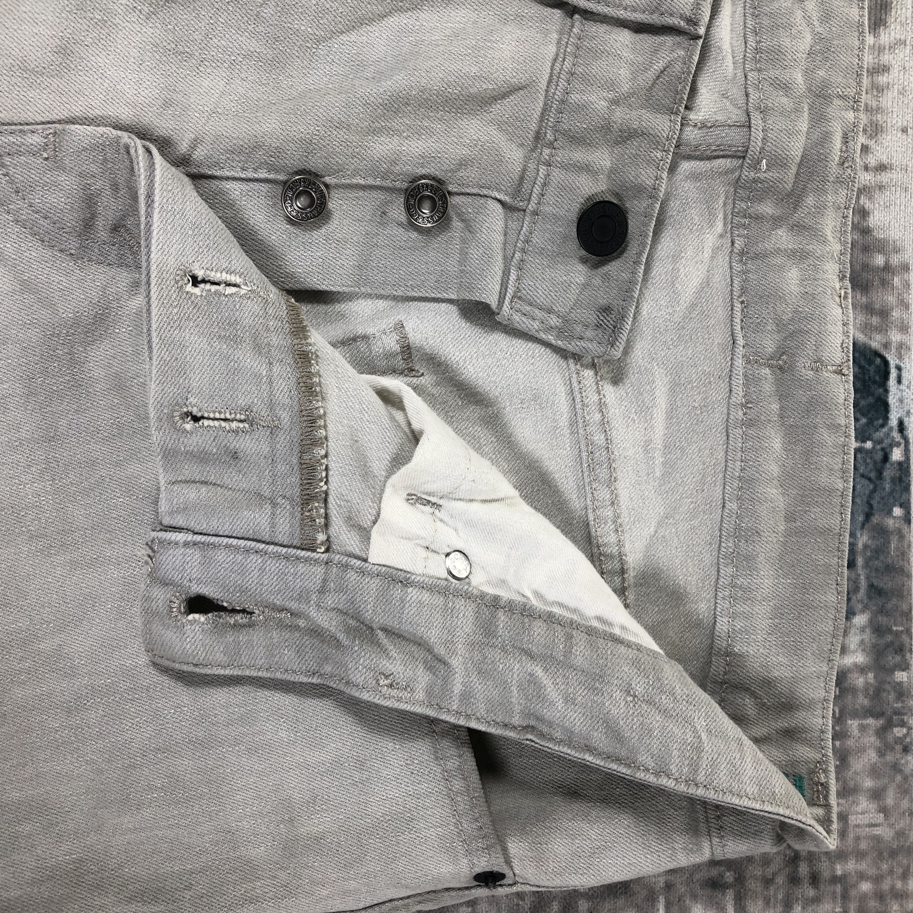 Levi's Vintage Levis 511 Faded Gray Size US 34 / EU 50 - 5 Thumbnail