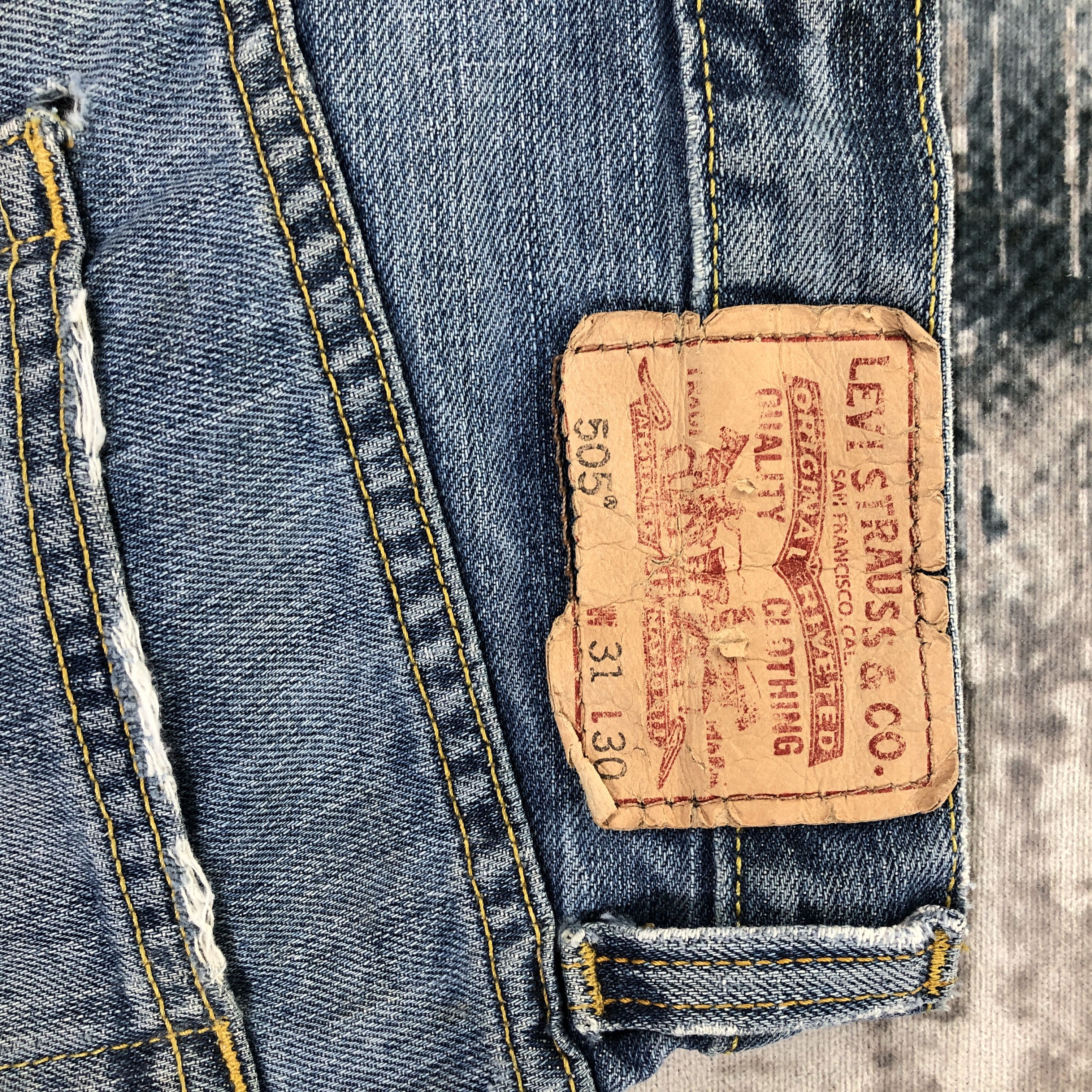 Levi's Vintage Levis 505 Distressed Medium Wash Size US 31 - 11 Thumbnail