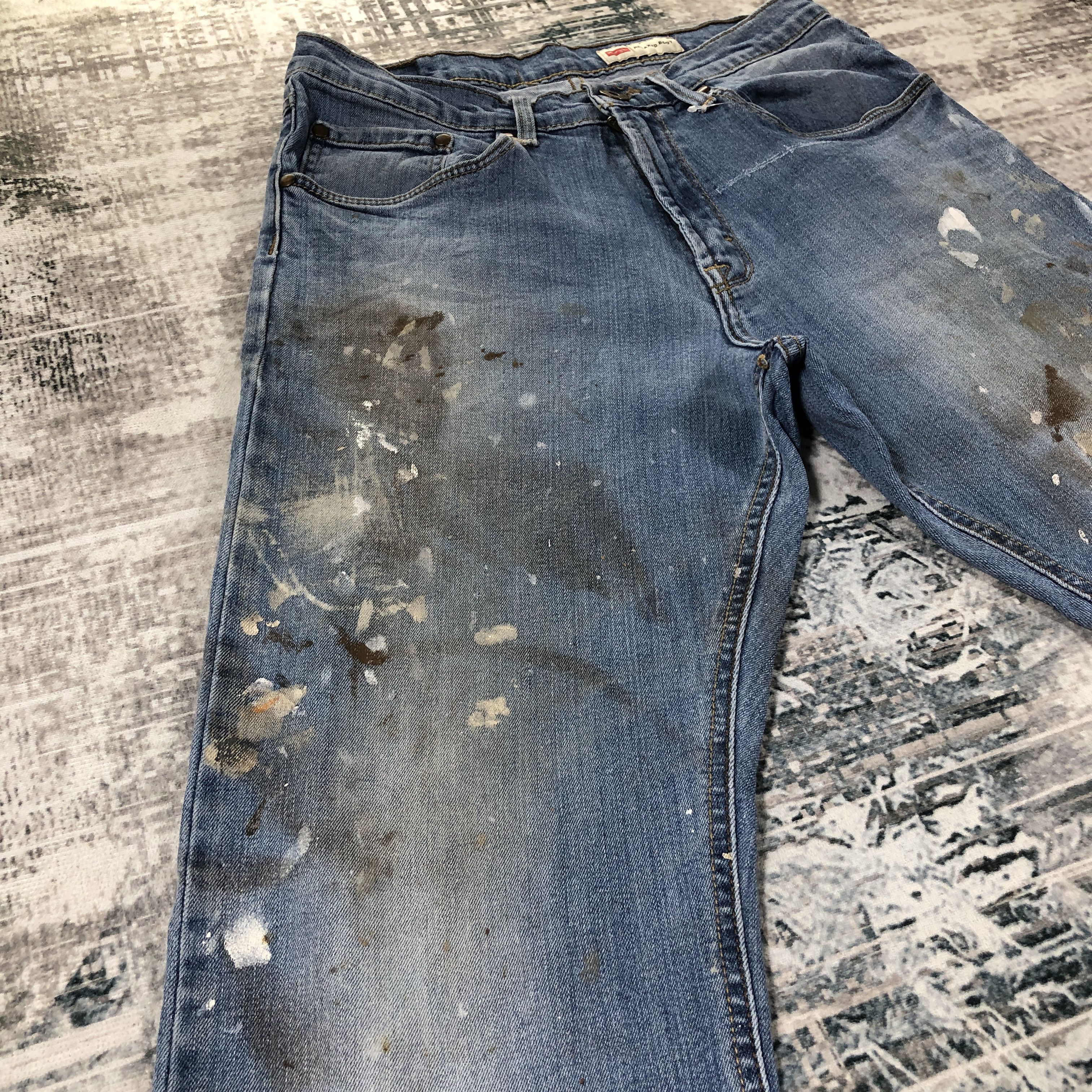 Levi's Wrangler Relaxed Boot Dirty Wash Size US 30 / EU 46 - 6 Thumbnail