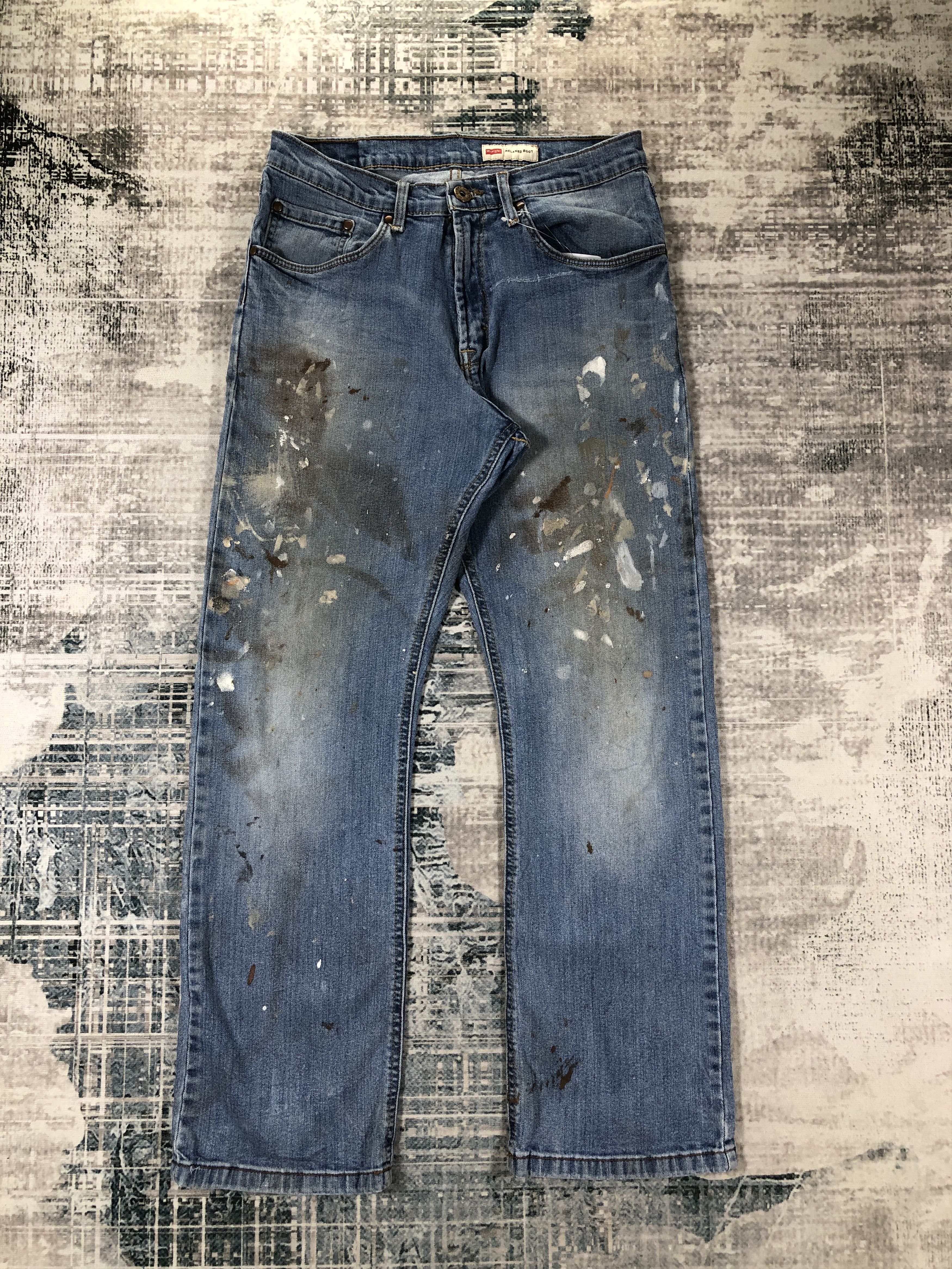 Levi's Wrangler Relaxed Boot Dirty Wash Size US 30 / EU 46 - 1 Thumbnail