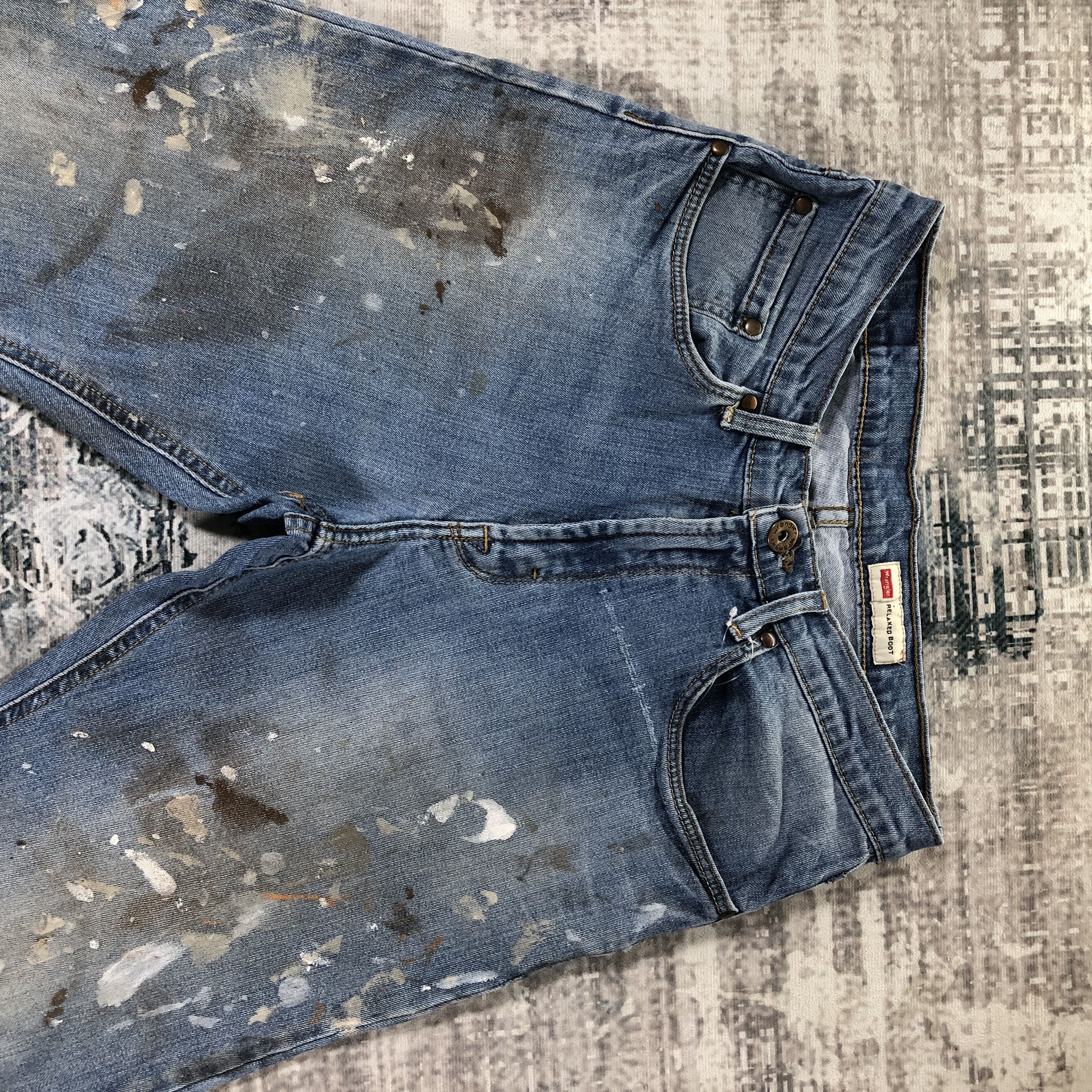 Levi's Wrangler Relaxed Boot Dirty Wash Size US 30 / EU 46 - 3 Thumbnail