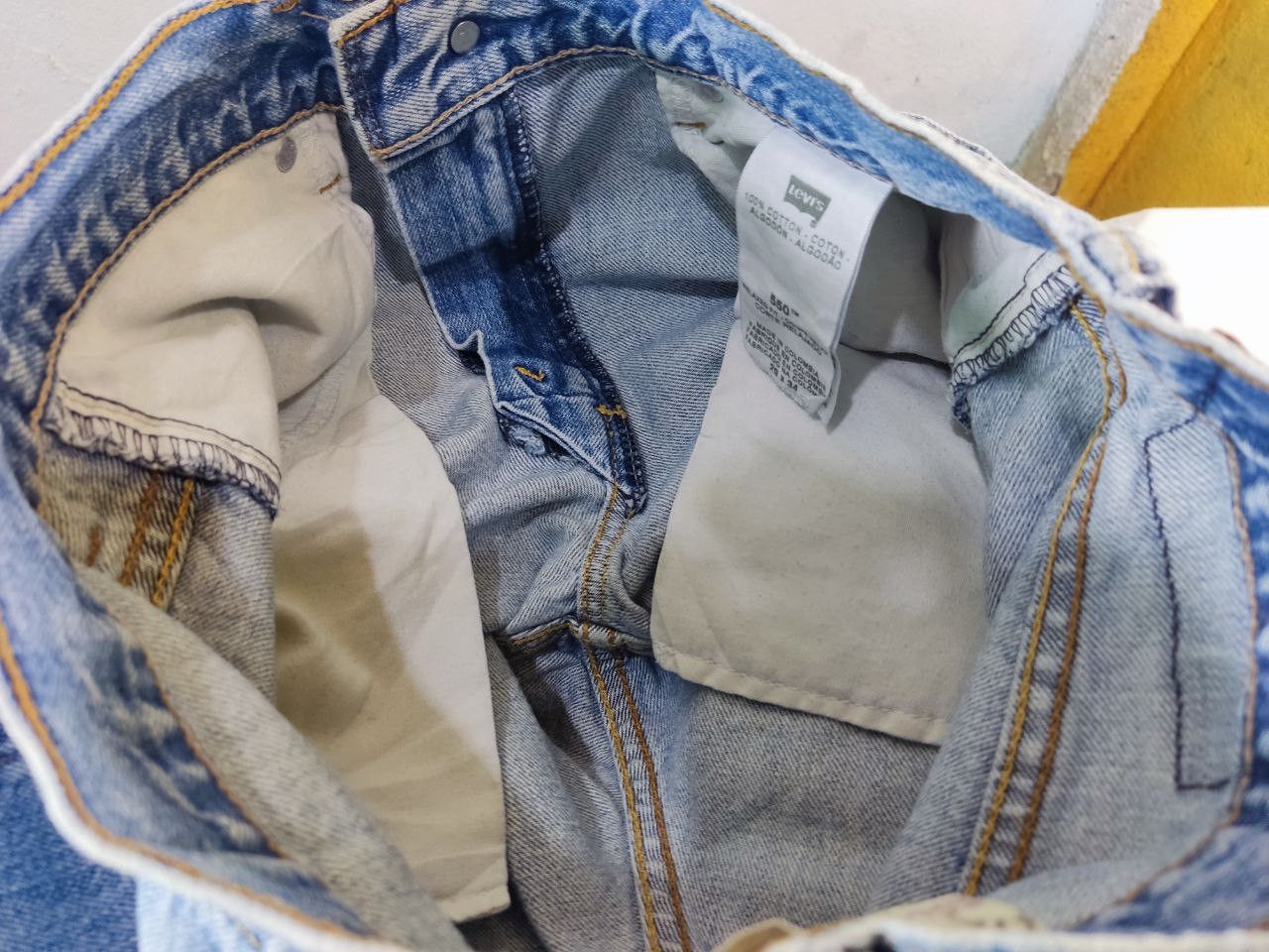 Levi's vintage levis 550 relaxed fit denim Size US 30 / EU 46 - 6 Thumbnail