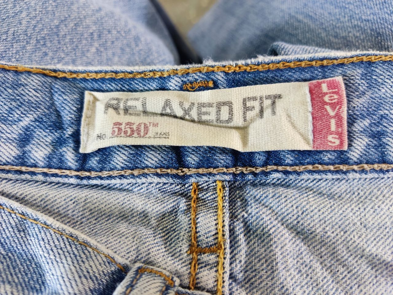 Levi's vintage levis 550 relaxed fit denim Size US 30 / EU 46 - 4 Thumbnail