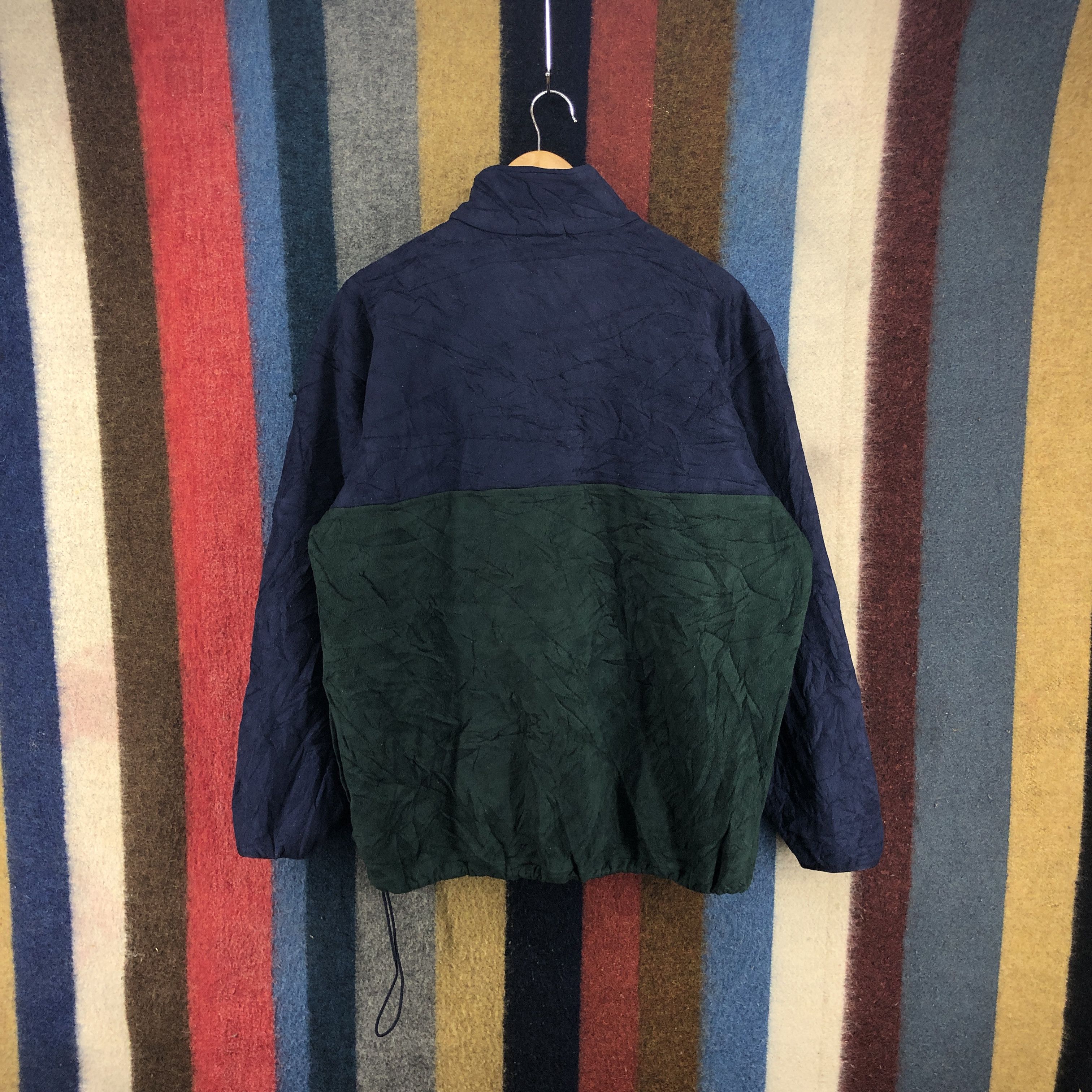 Nautica 90s Vintage NAUTICA Turtle Neck Fleece Jacket #097/E Size US L / EU 52-54 / 3 - 8 Thumbnail