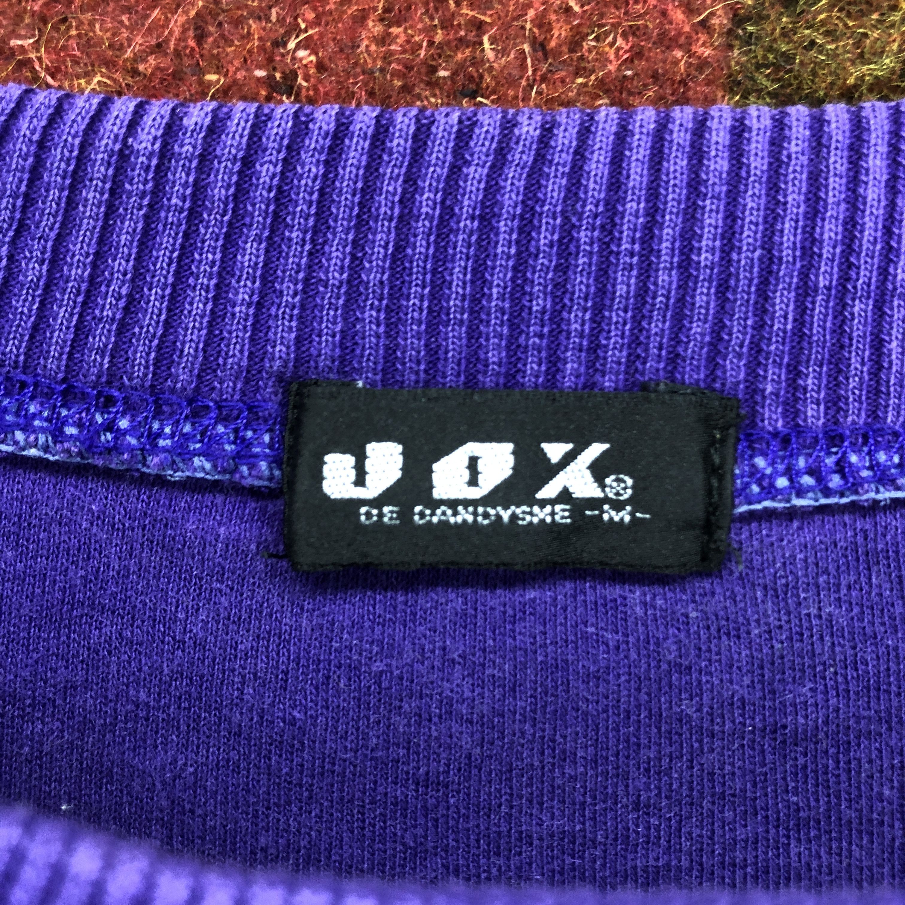 Japanese Brand Vintage UOX De DANDYSME Crew Neck Sweatshirt #0677/AC Size US L / EU 52-54 / 3 - 5 Thumbnail