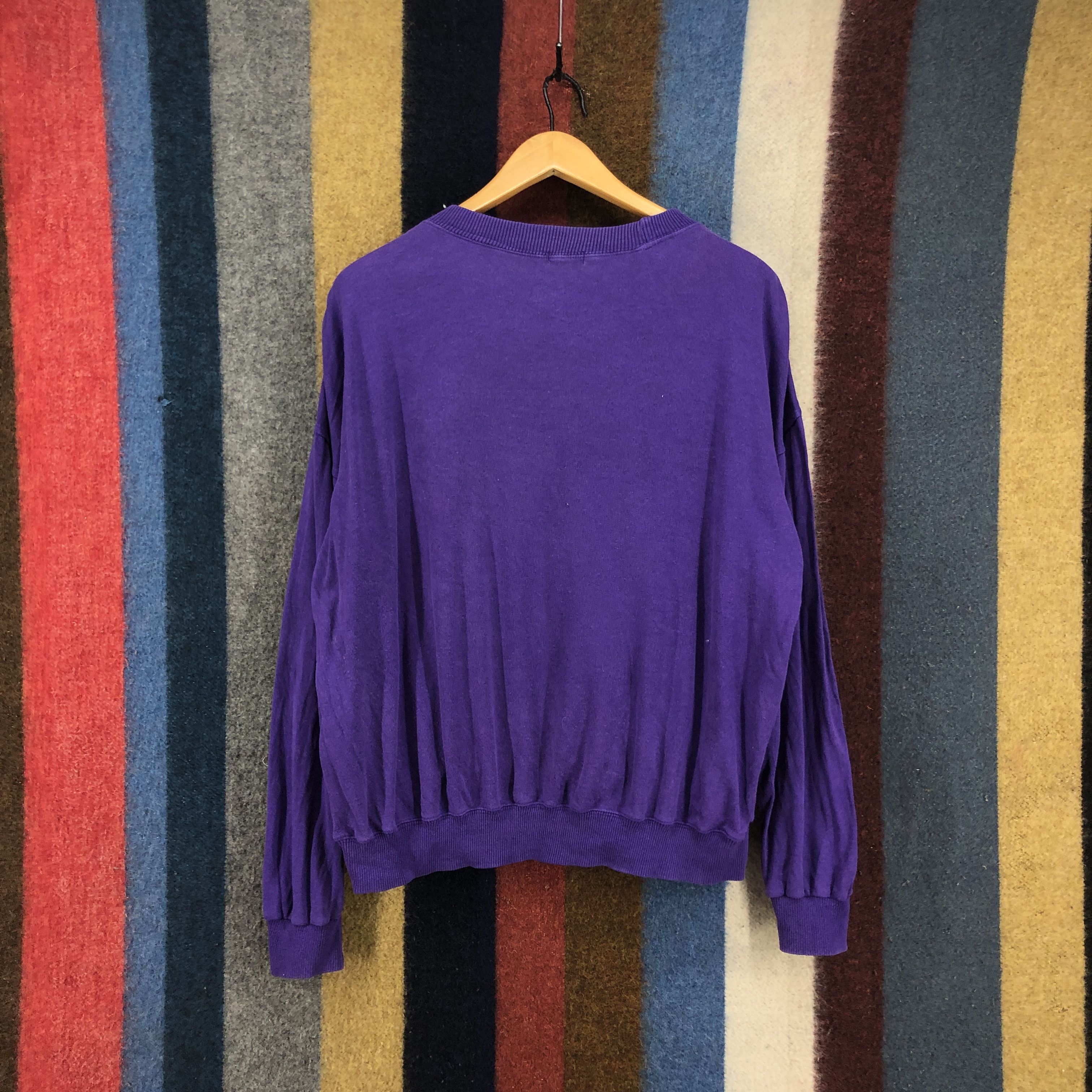 Japanese Brand Vintage UOX De DANDYSME Crew Neck Sweatshirt #0677/AC Size US L / EU 52-54 / 3 - 6 Thumbnail