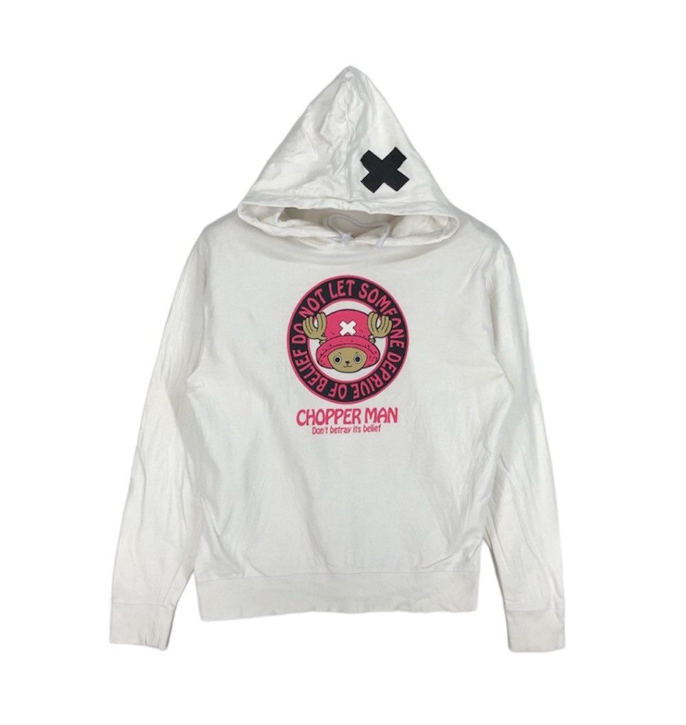 One Piece ONE PIECE TONY CHOPPER Hoodie Pullover #2590-92 Size US M / EU 48-50 / 2 - 1 Thumbnail