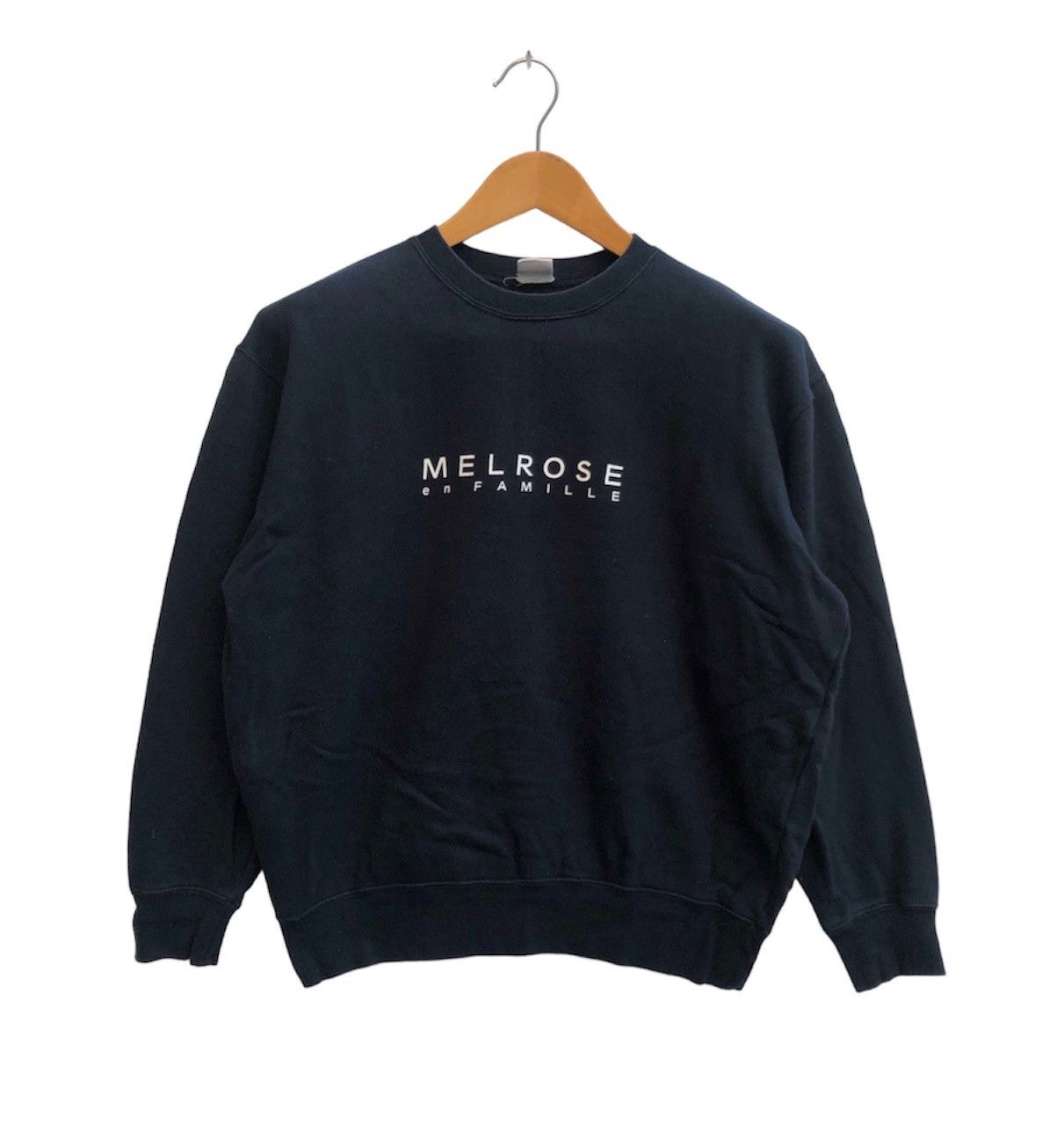 Melrose MELROSE EN FAMILLE Crew Neck Sweatshirt #0254-16 Size US M / EU 48-50 / 2 - 1 Thumbnail