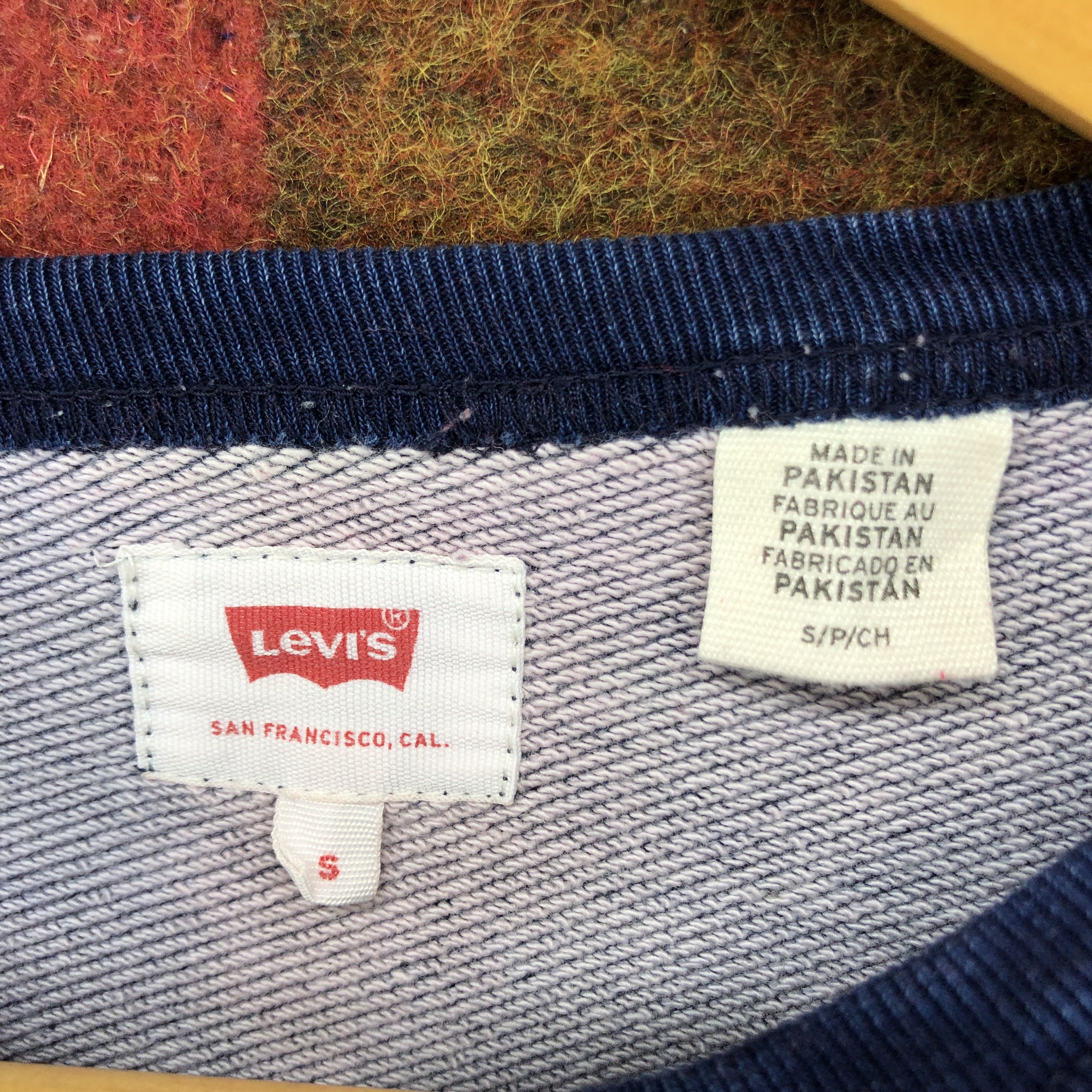 Levi's LEVIS San Francisco Crew Neck Sweatshirt #0650/AB Size US S / EU 44-46 / 1 - 5 Thumbnail
