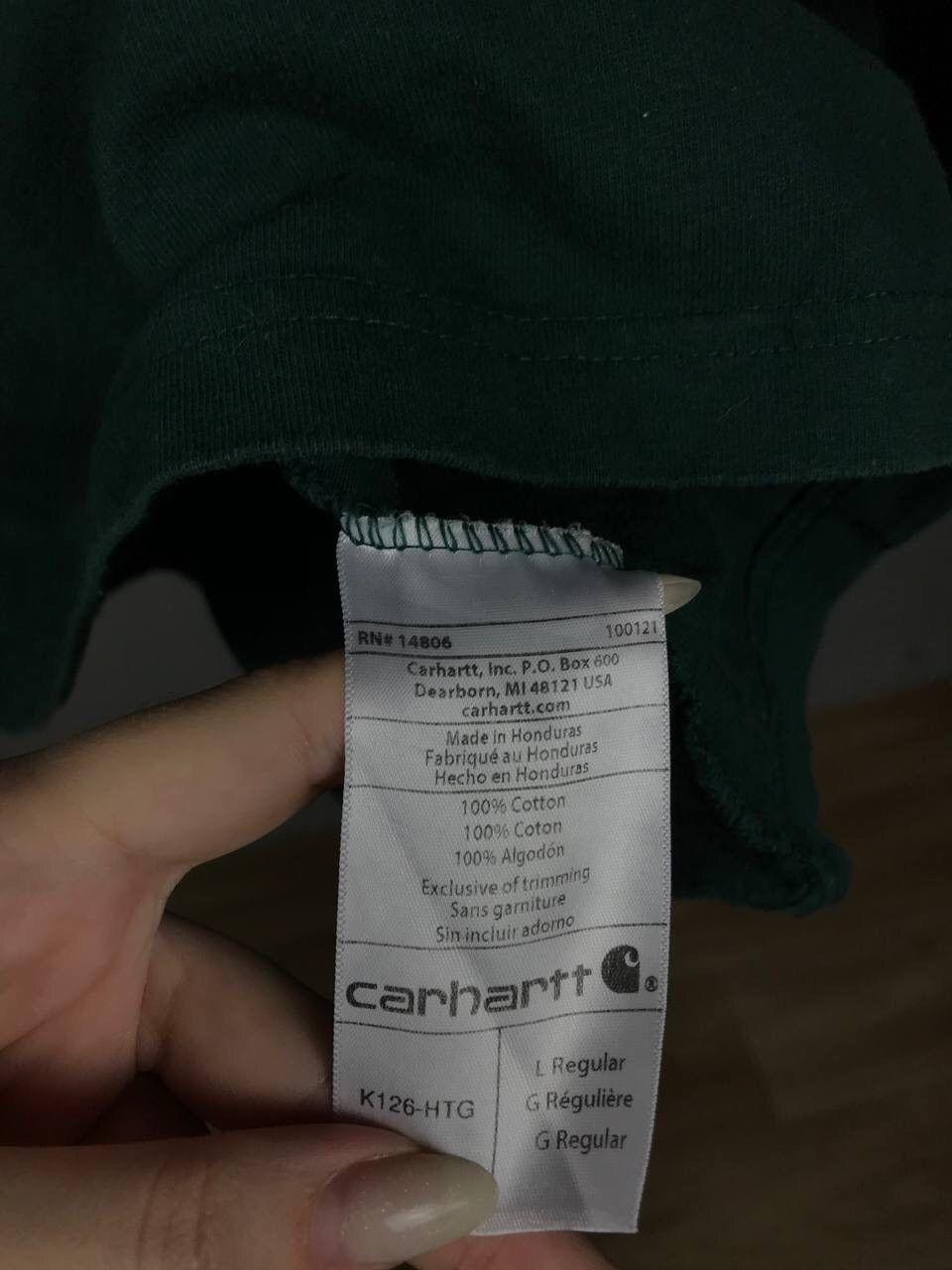 Other Carhartt vintage streetwear green longsleeve Size US L / EU 52-54 / 3 - 5 Thumbnail