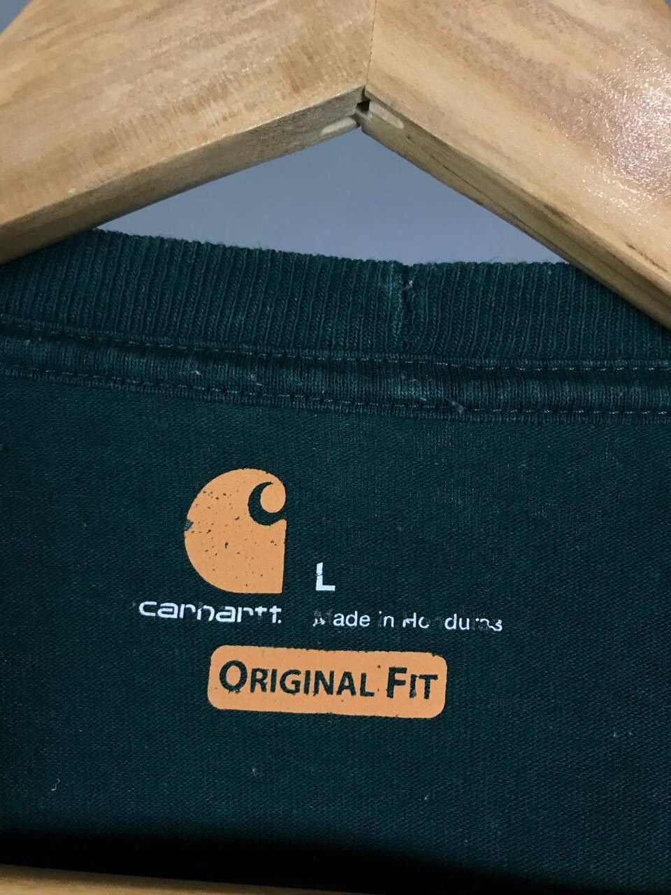 Other Carhartt vintage streetwear green longsleeve Size US L / EU 52-54 / 3 - 4 Thumbnail