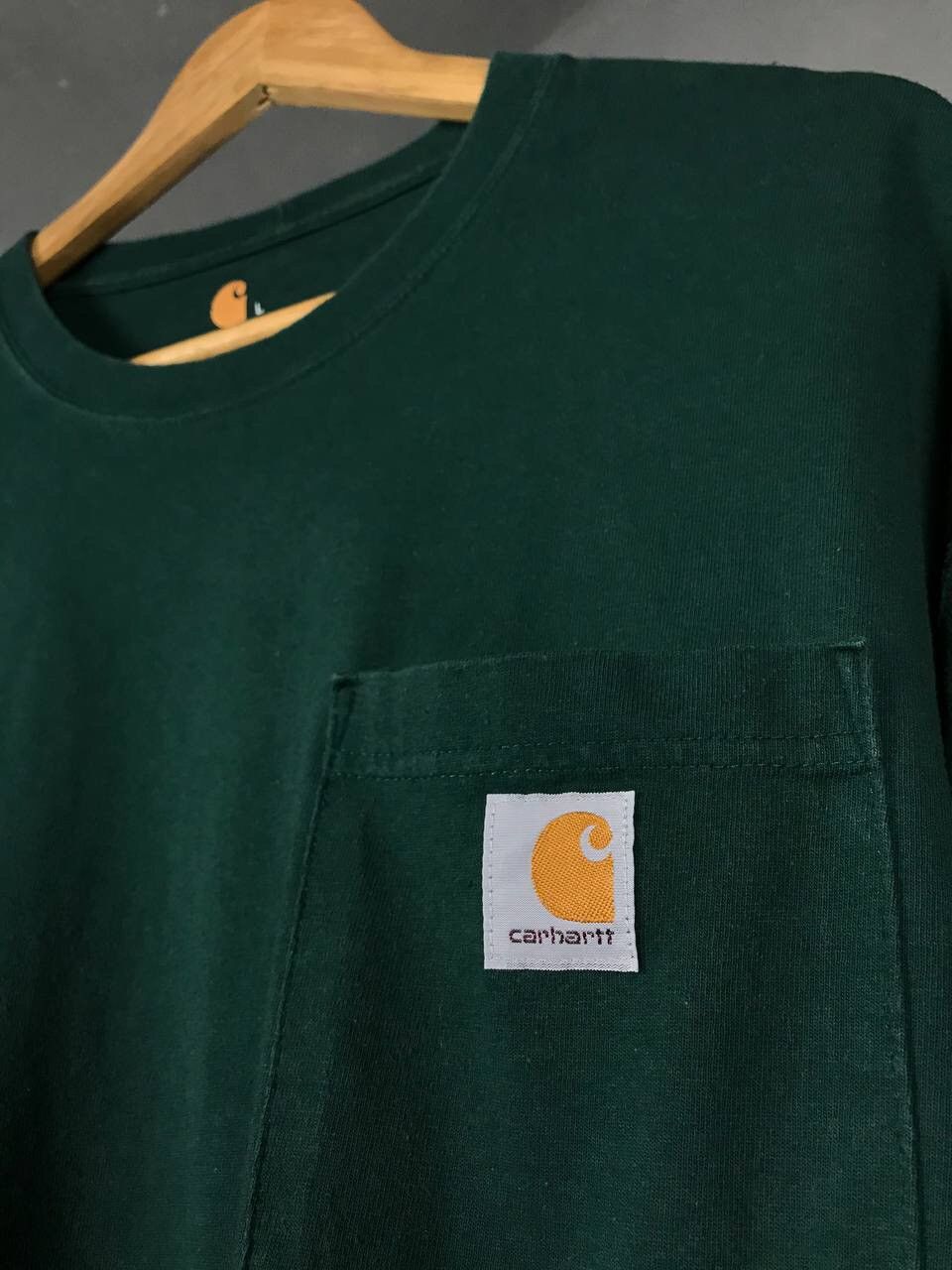 Other Carhartt vintage streetwear green longsleeve Size US L / EU 52-54 / 3 - 3 Thumbnail