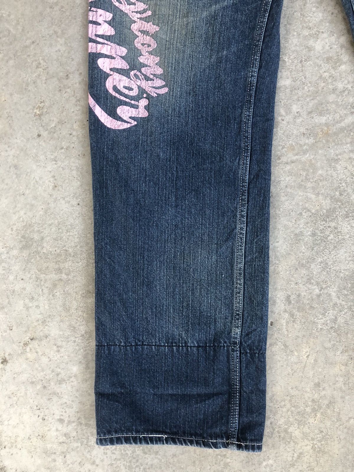 Anime Japanese One piece Painted Distressed Jeans Size US 36 / EU 52 - 6 Thumbnail