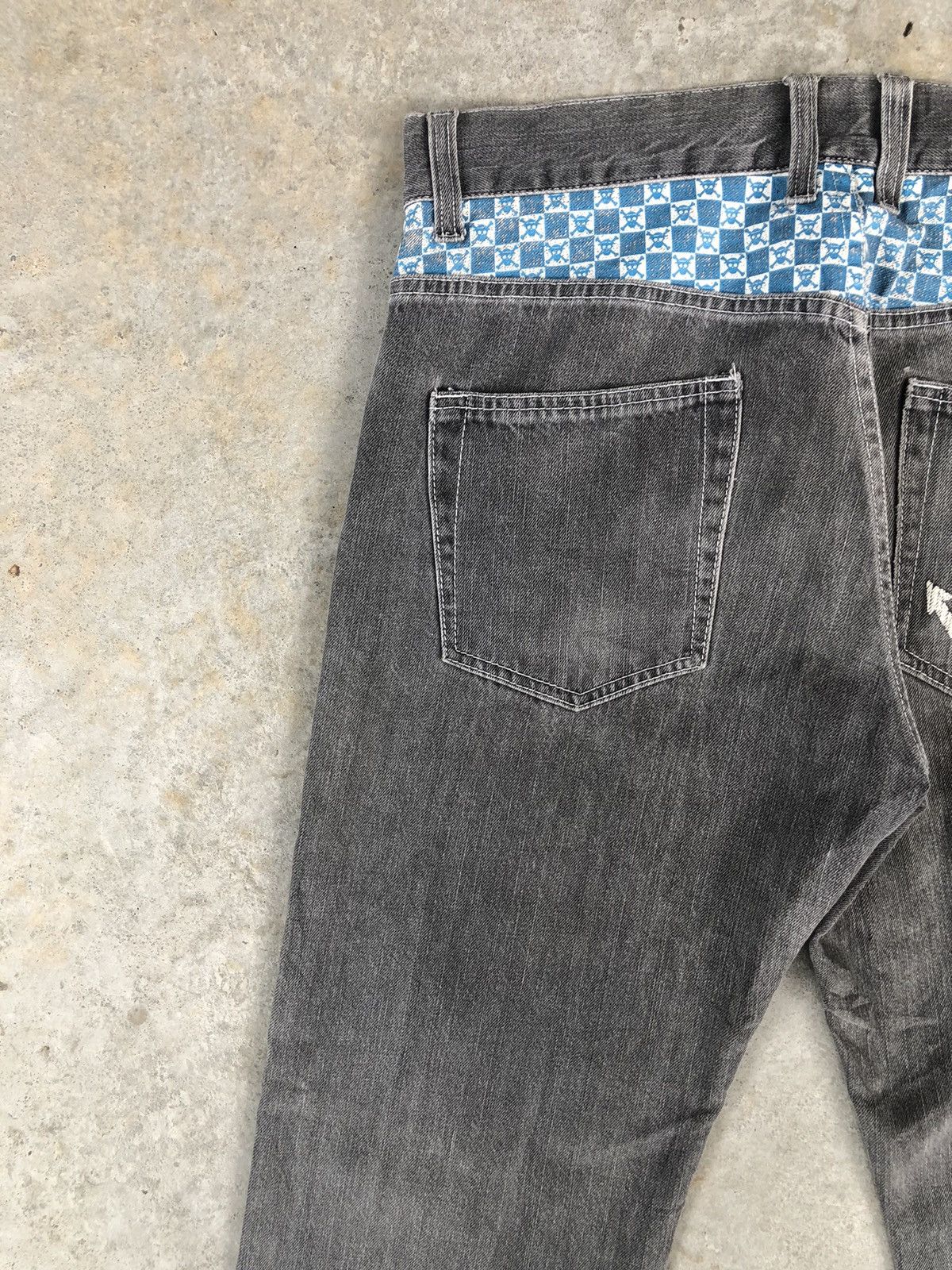 Japanese Brand Japanese one piece Distressed Jeans Painted Size US 34 / EU 50 - 9 Thumbnail