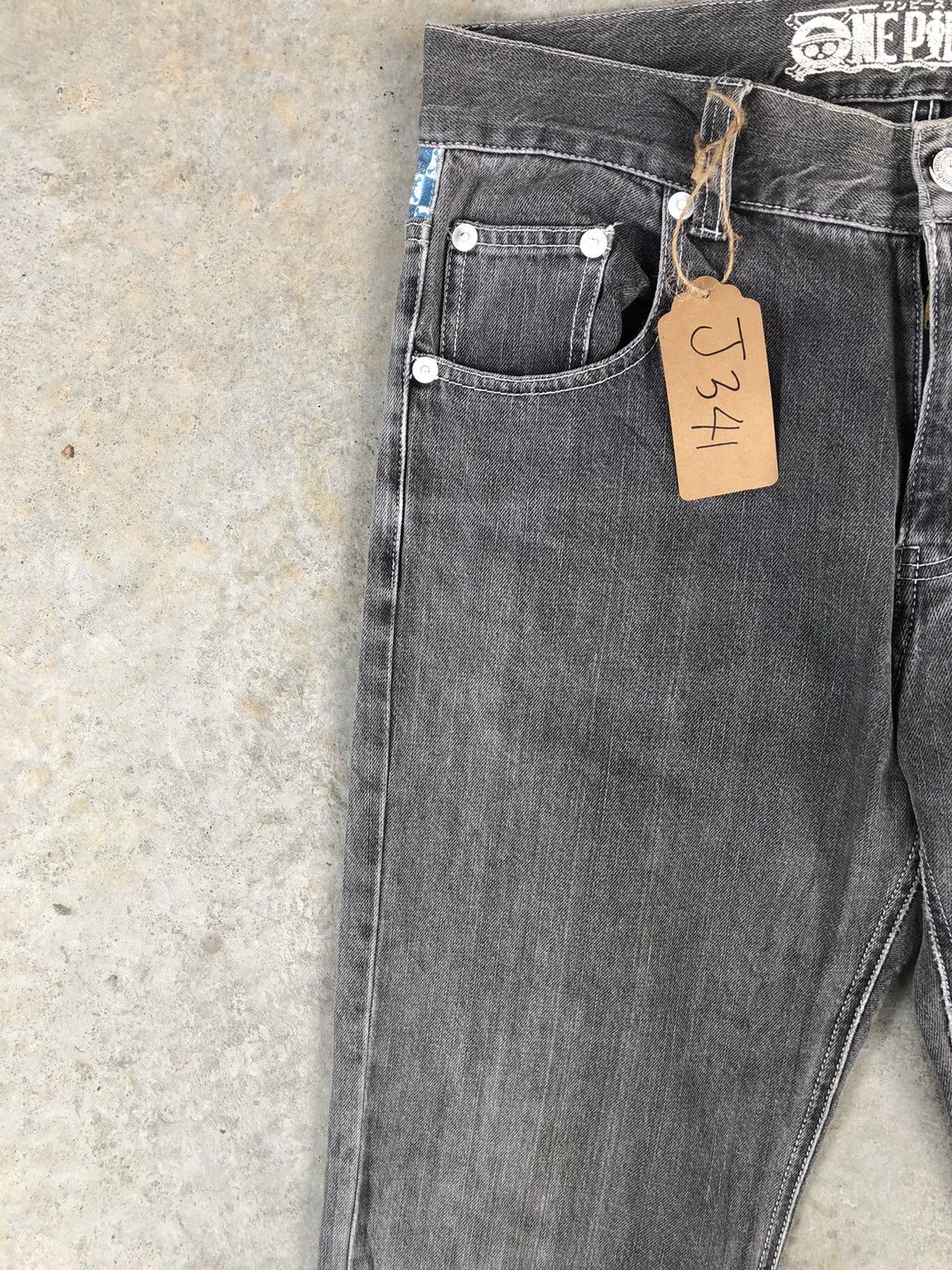 Japanese Brand Japanese one piece Distressed Jeans Painted Size US 34 / EU 50 - 4 Thumbnail