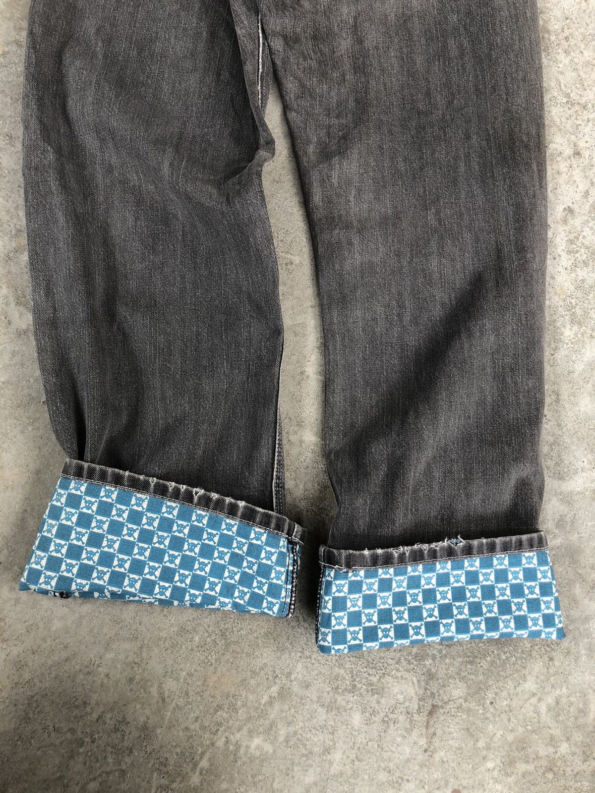 Japanese Brand Japanese one piece Distressed Jeans Painted Size US 34 / EU 50 - 13 Thumbnail