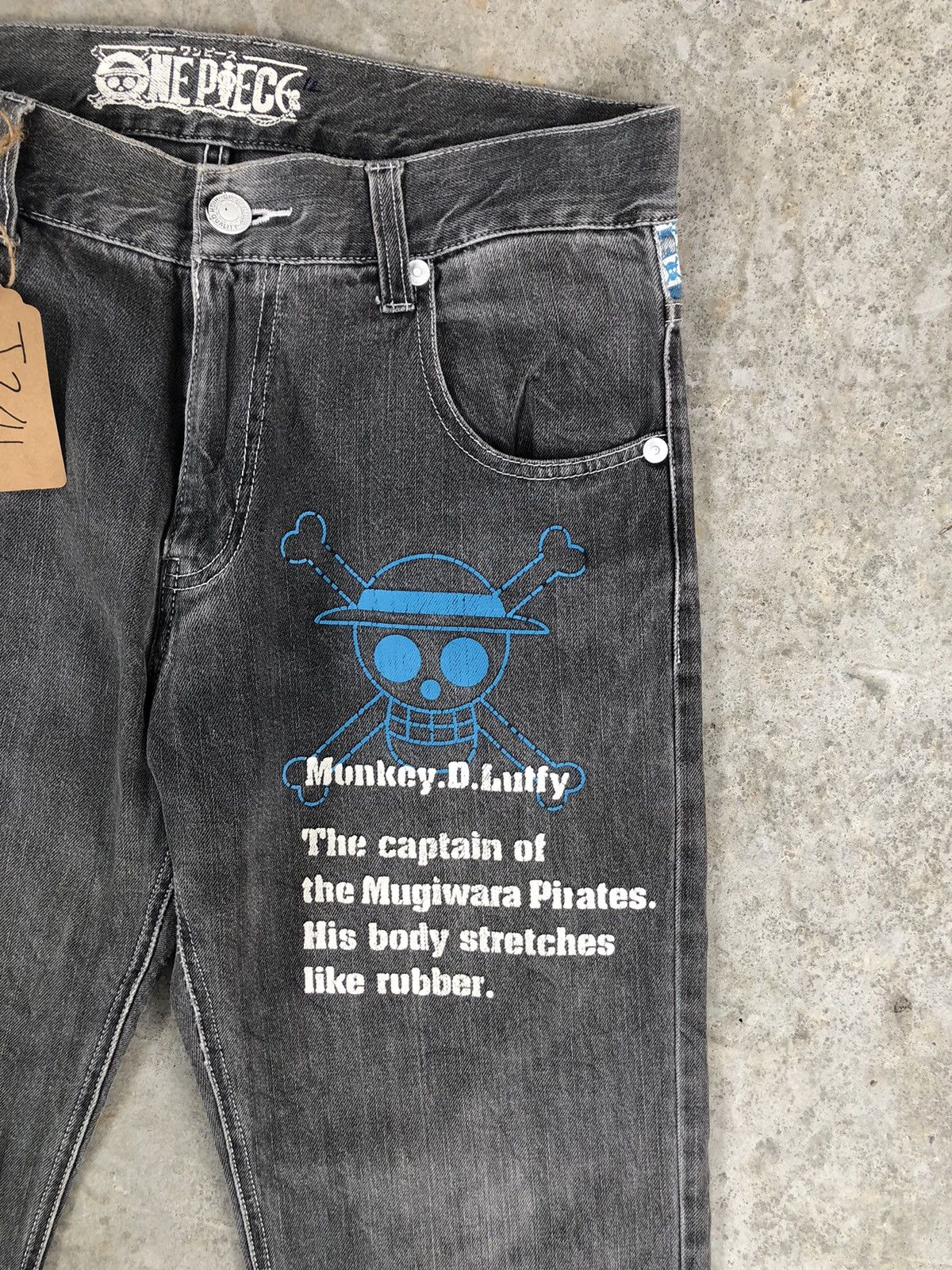 Japanese Brand Japanese one piece Distressed Jeans Painted Size US 34 / EU 50 - 5 Thumbnail