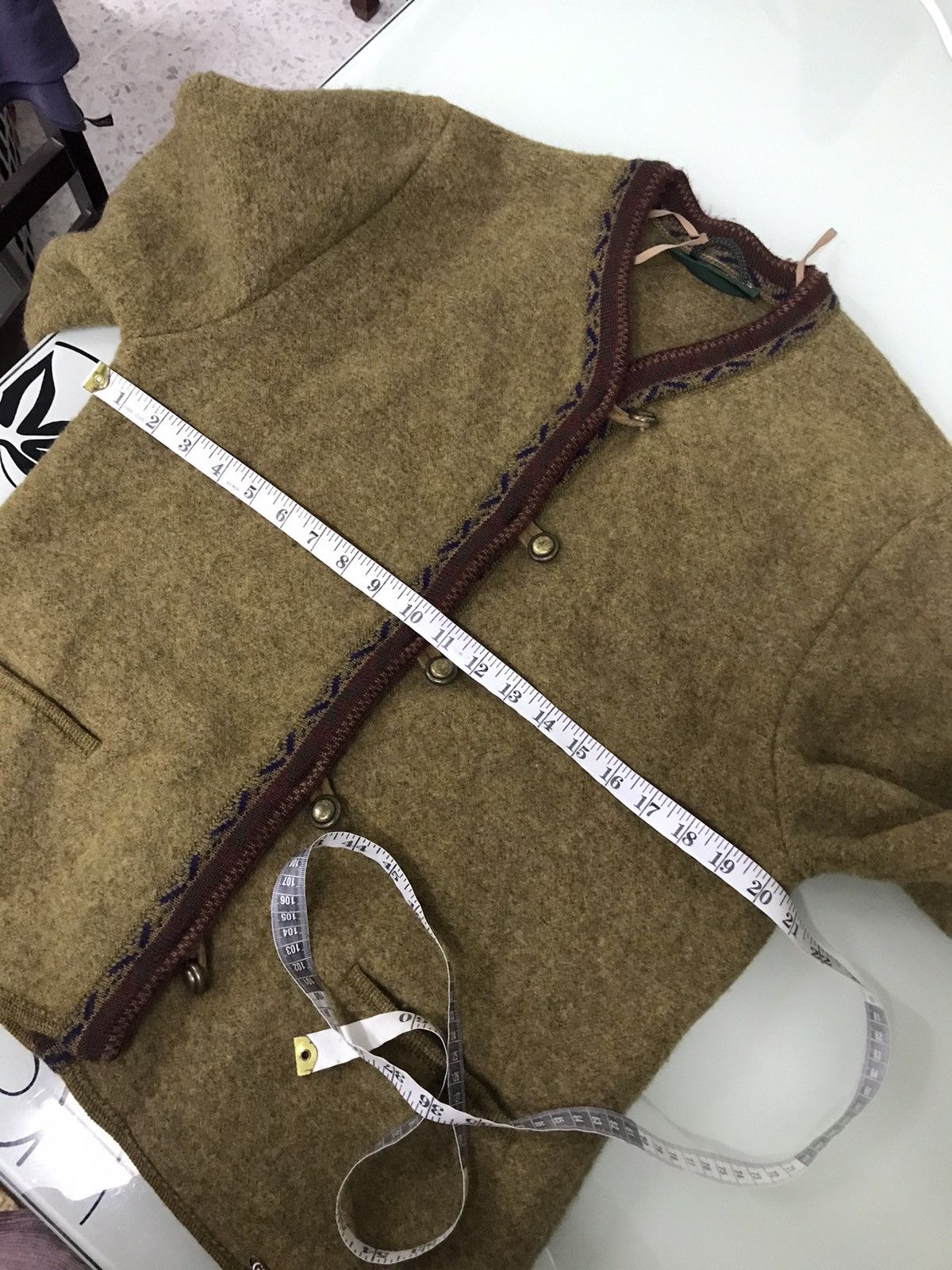Aran Isles Knitwear Vintage Giesswein Wool Jacket Size US M / EU 48-50 / 2 - 20 Thumbnail