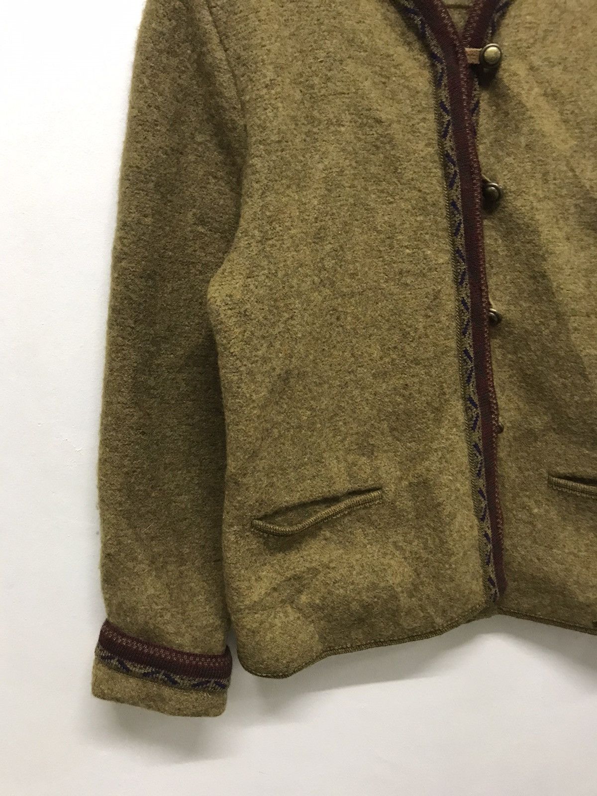 Aran Isles Knitwear Vintage Giesswein Wool Jacket Size US M / EU 48-50 / 2 - 3 Thumbnail