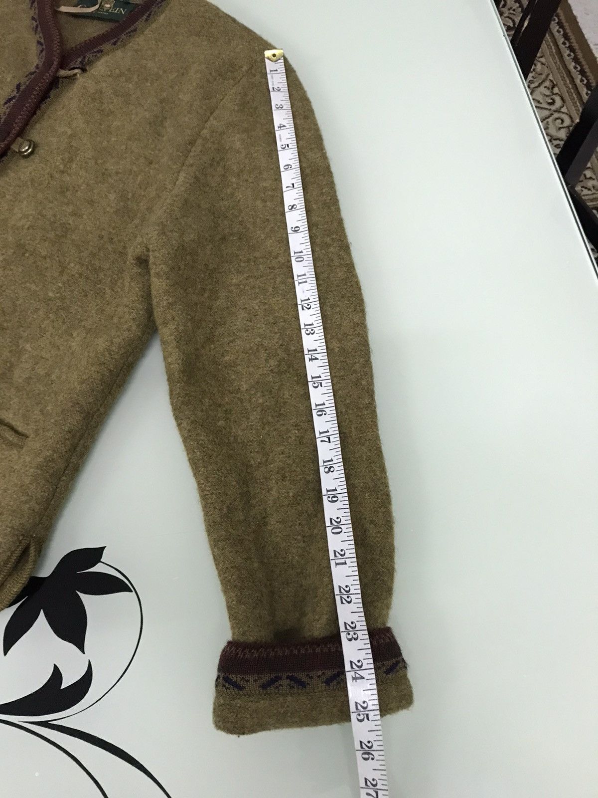 Aran Isles Knitwear Vintage Giesswein Wool Jacket Size US M / EU 48-50 / 2 - 23 Thumbnail