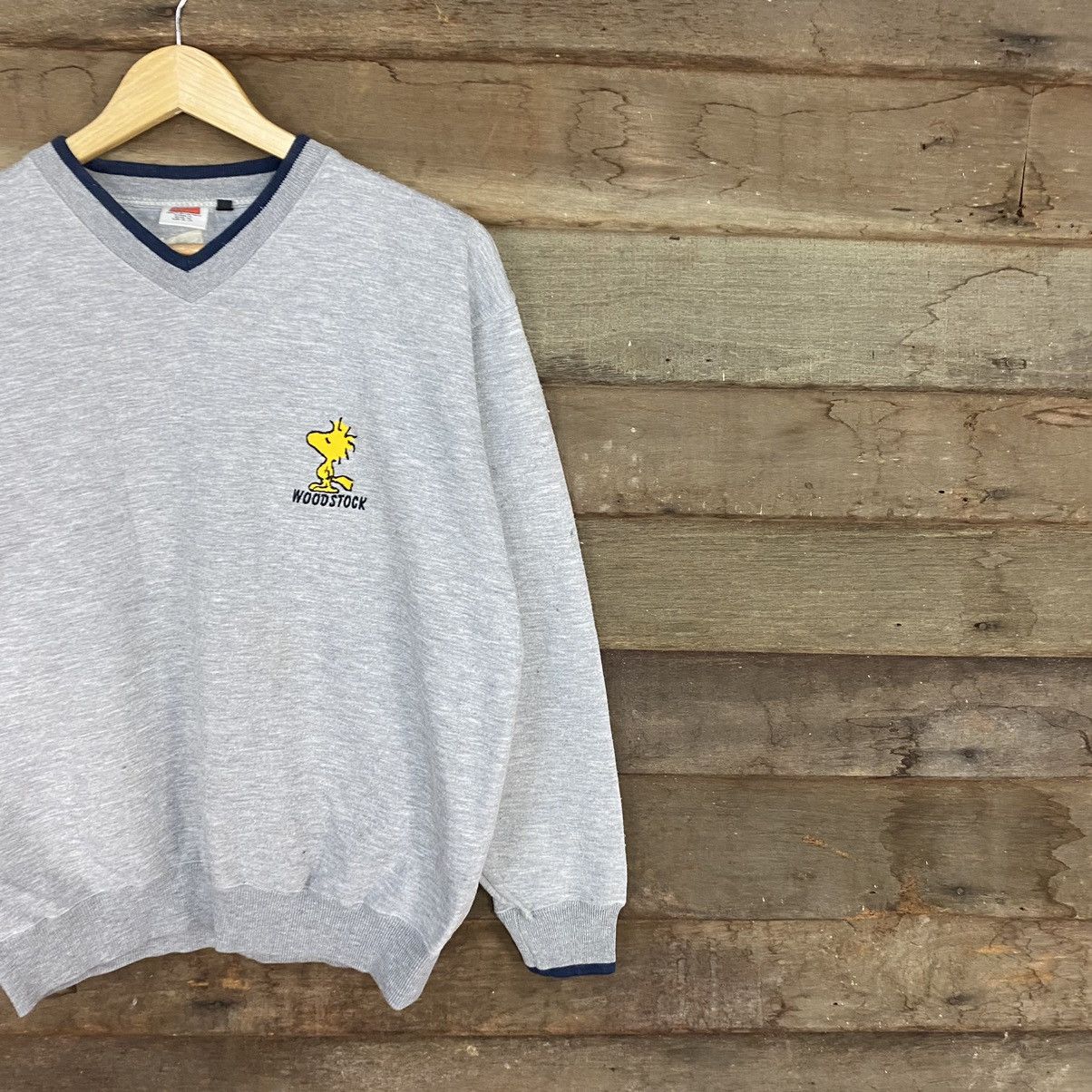 Cartoon Network Wood Stock vintage movie Grey Sweatshirt #3688 Size US M / EU 48-50 / 2 - 5 Thumbnail