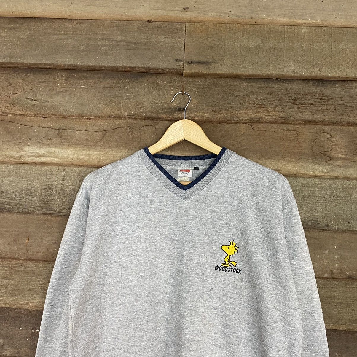 Cartoon Network Wood Stock vintage movie Grey Sweatshirt #3688 Size US M / EU 48-50 / 2 - 2 Thumbnail