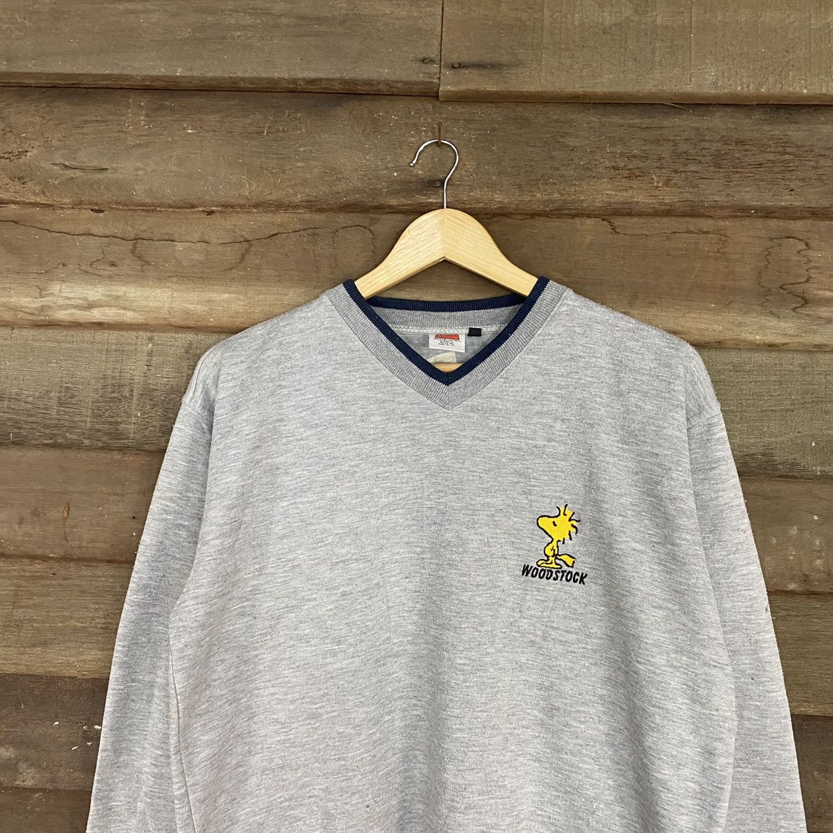 Cartoon Network Wood Stock vintage movie Grey Sweatshirt #3688 Size US M / EU 48-50 / 2 - 9 Thumbnail