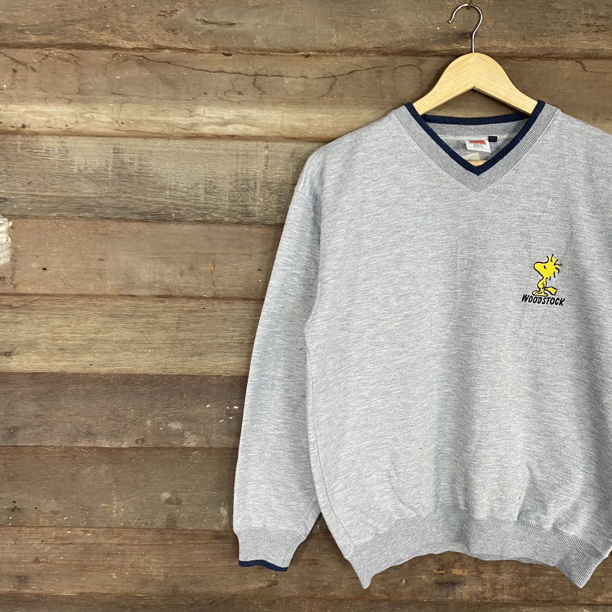 Cartoon Network Wood Stock vintage movie Grey Sweatshirt #3688 Size US M / EU 48-50 / 2 - 7 Thumbnail