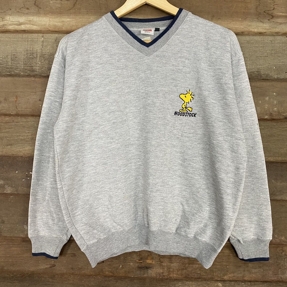 Cartoon Network Wood Stock vintage movie Grey Sweatshirt #3688 Size US M / EU 48-50 / 2 - 8 Thumbnail