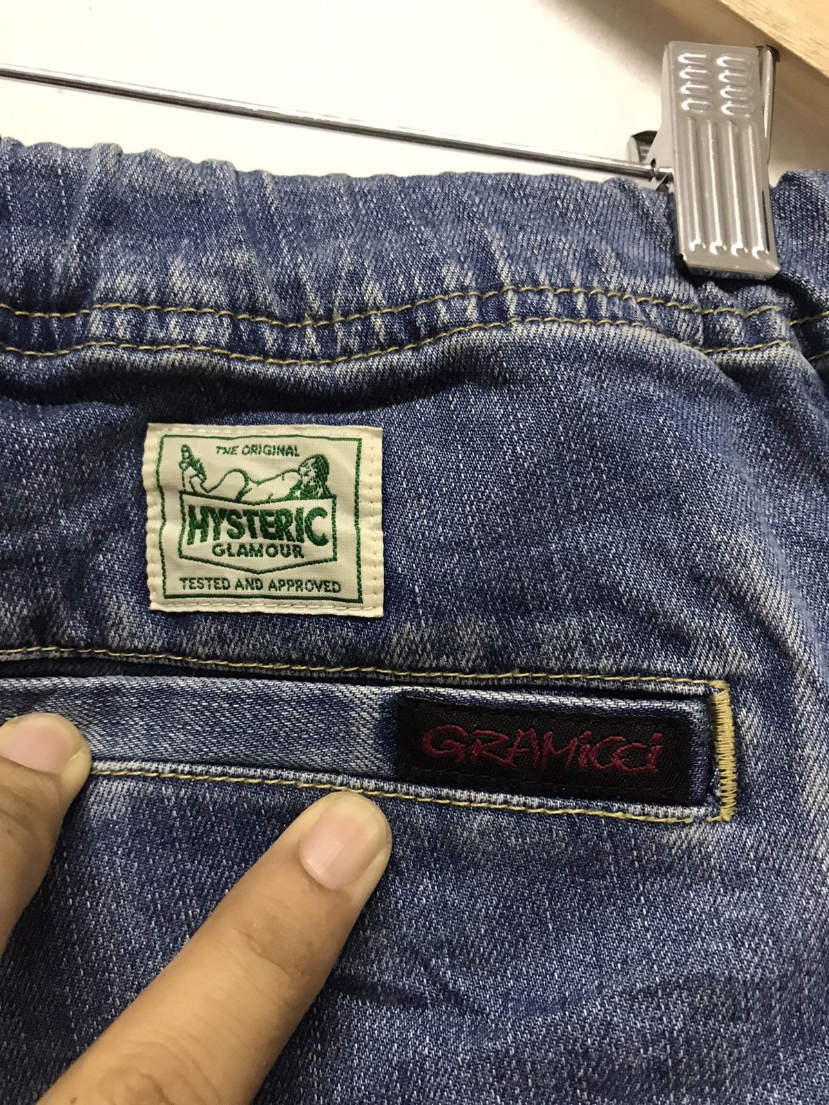 Gramicci Rare❗️Hysteric Glamour x Gramicci Denim Size US 31 - 12 Thumbnail