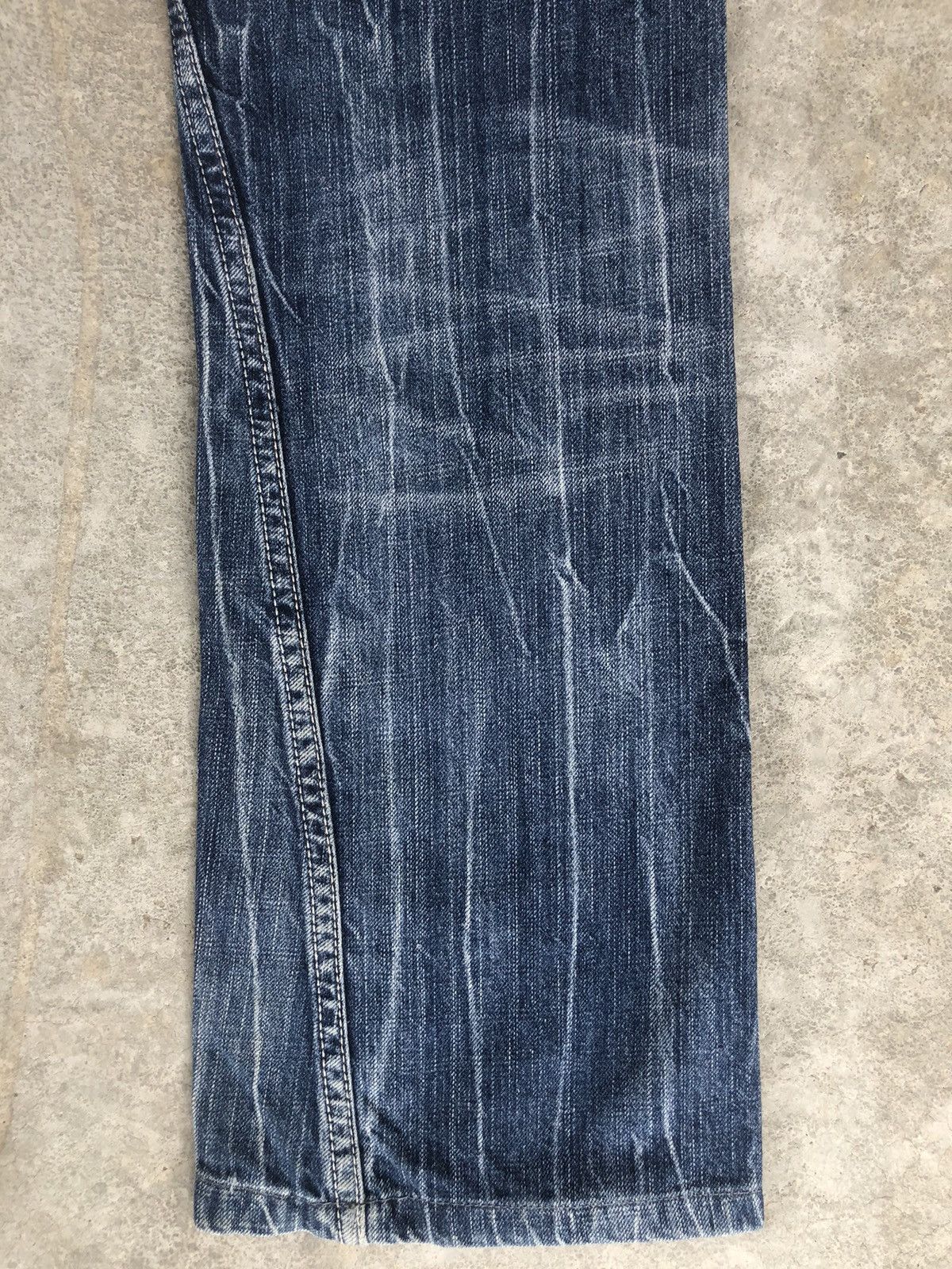 semanticdesign Japanese Semantic Design Punk Style Flared Jeans Size US 34 / EU 50 - 9 Thumbnail