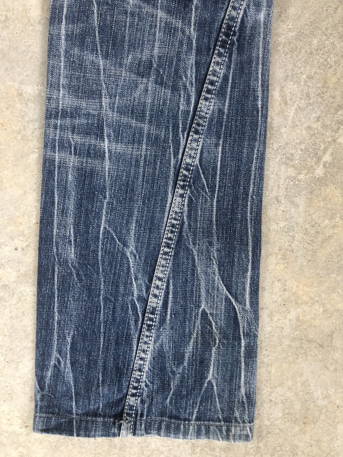 semanticdesign Japanese Semantic Design Punk Style Flared Jeans Size US 34 / EU 50 - 8 Thumbnail