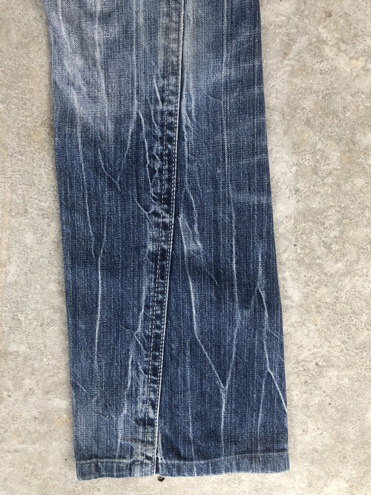 semanticdesign Japanese Semantic Design Punk Style Flared Jeans Size US 34 / EU 50 - 4 Thumbnail