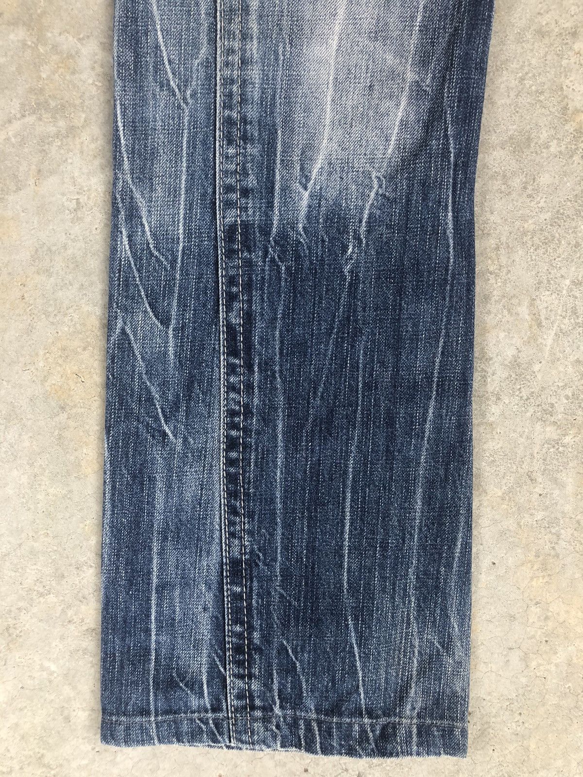 semanticdesign Japanese Semantic Design Punk Style Flared Jeans Size US 34 / EU 50 - 3 Thumbnail