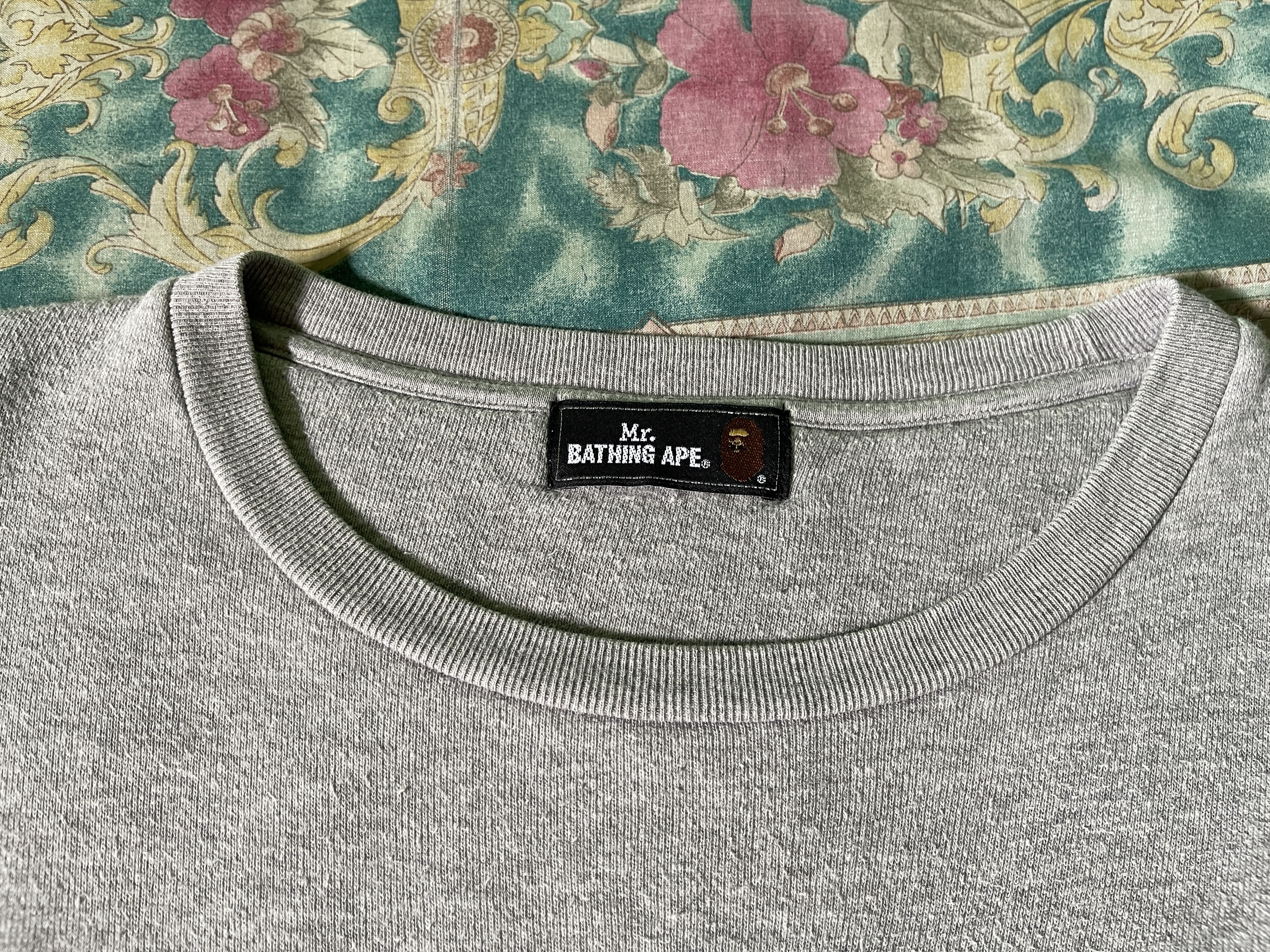 Bape Sweatshirt Mr. Bathing ape Logo Size US XL / EU 56 / 4 - 3 Thumbnail
