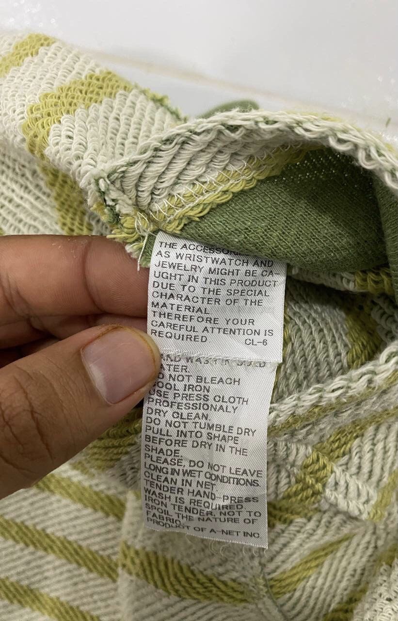 Issey Miyake Issey Miyake Ne net Reversible Striped Pant cw21 Size US 32 / EU 48 - 15 Thumbnail